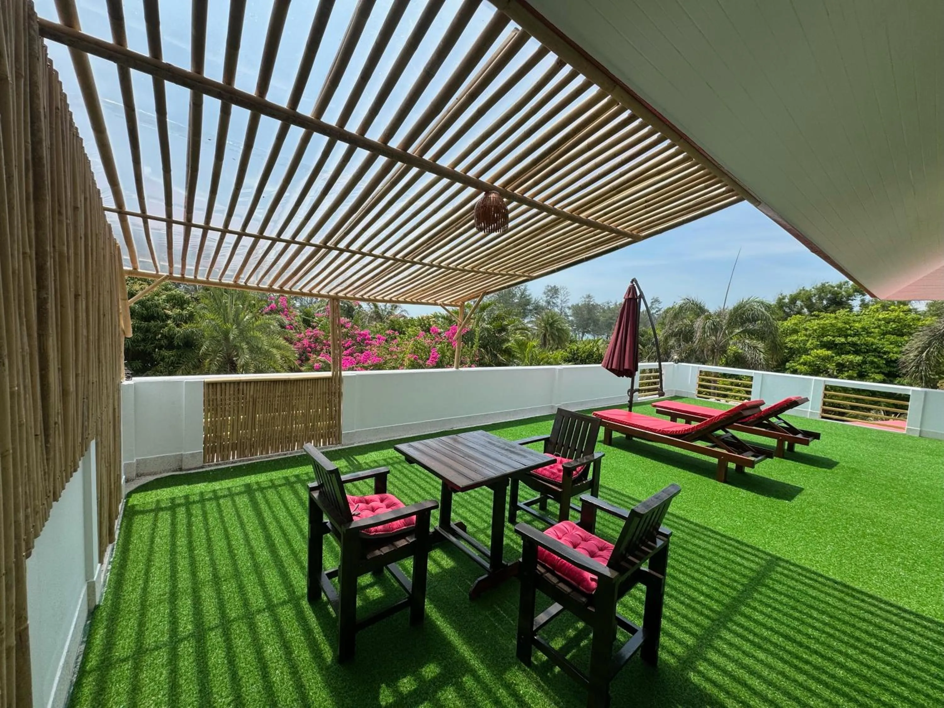 Balcony/Terrace in Ao Thai Resort