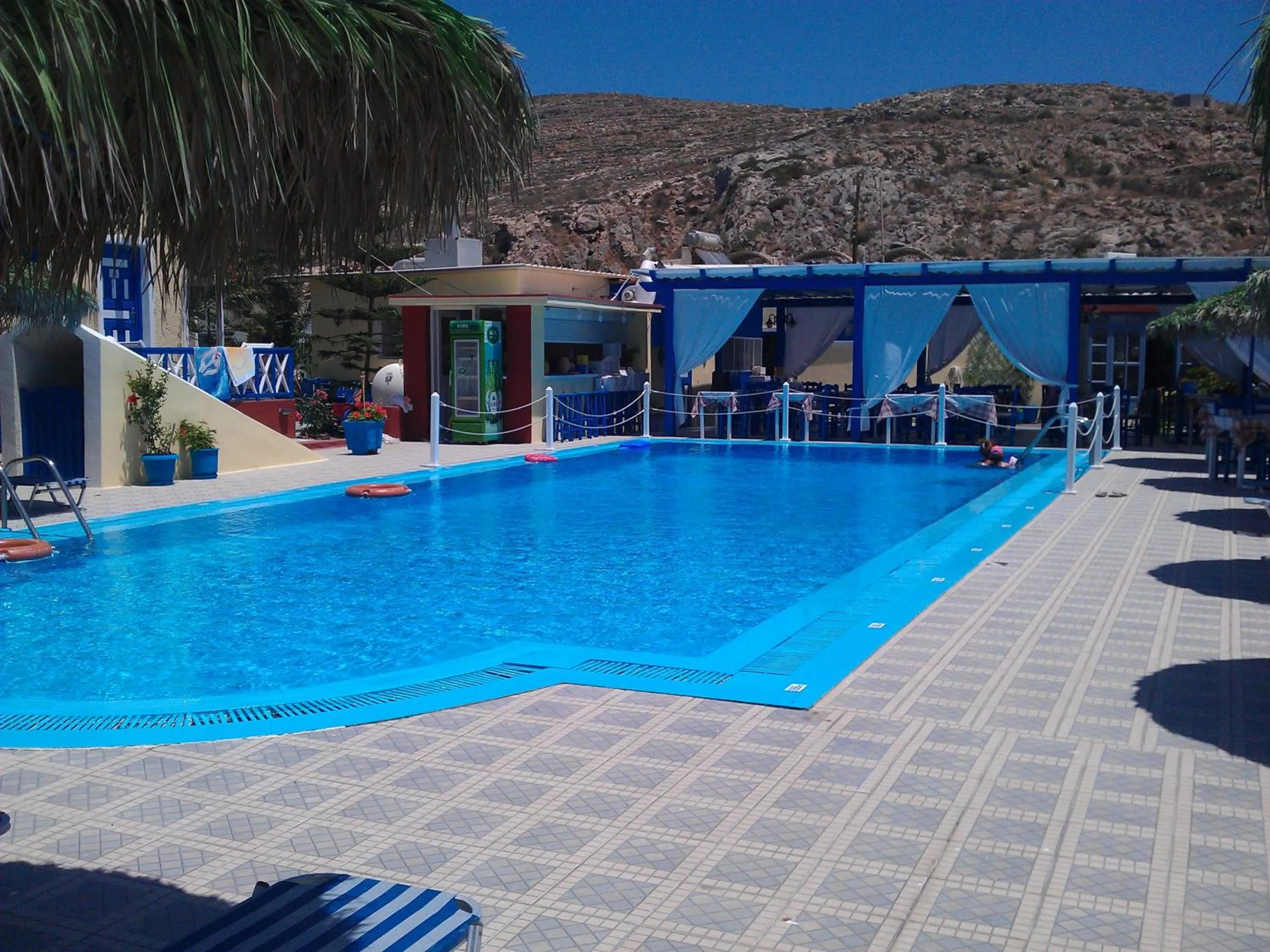 Swimming pool in Villa Michalis