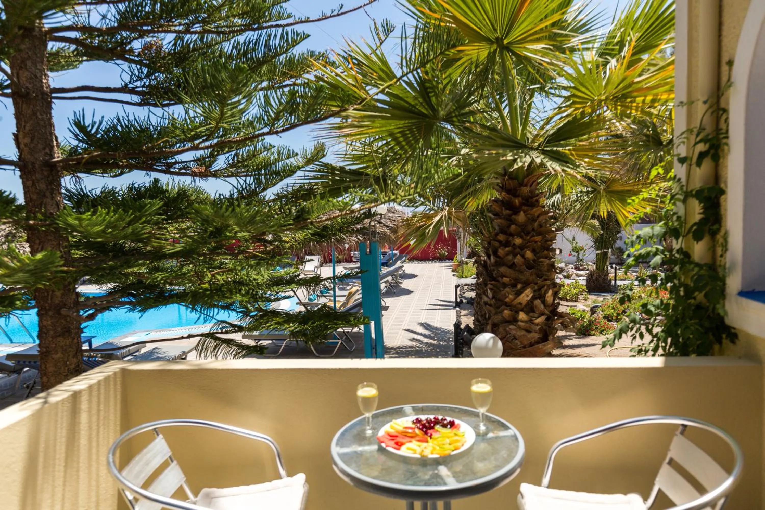 Balcony/Terrace in Villa Michalis