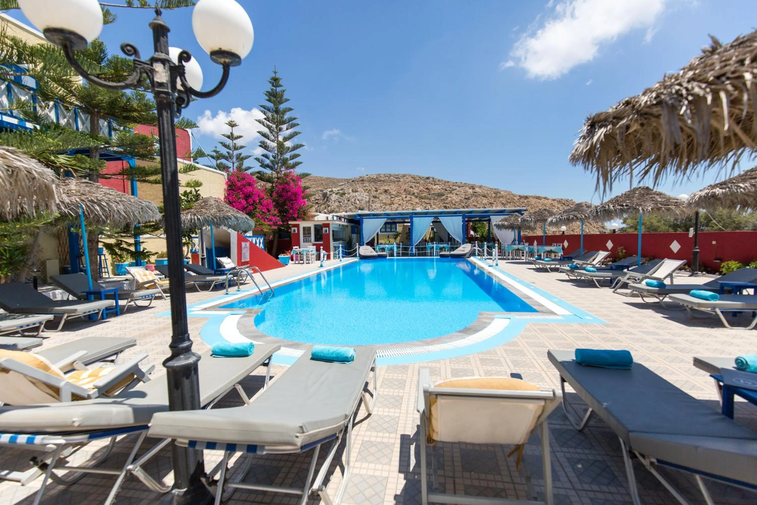 Swimming pool in Villa Michalis