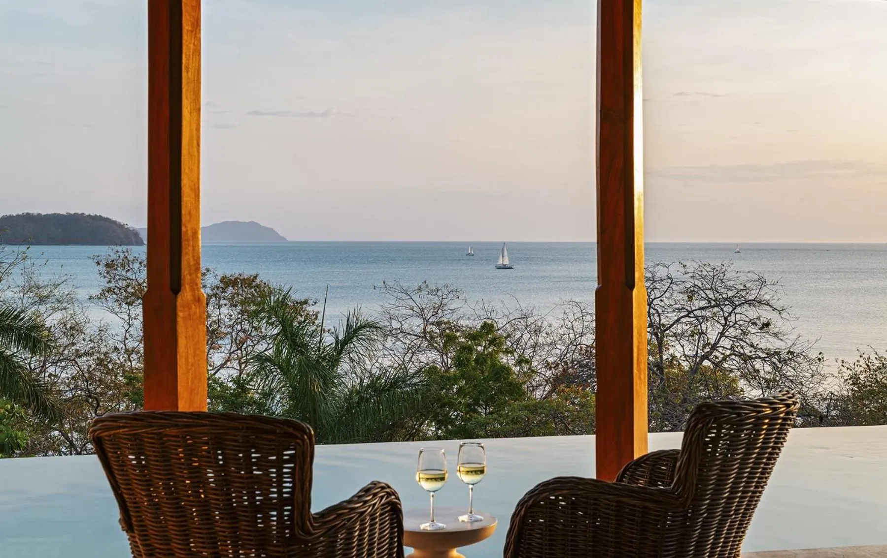 Natural landscape in Santarena Hotel at Las Catalinas