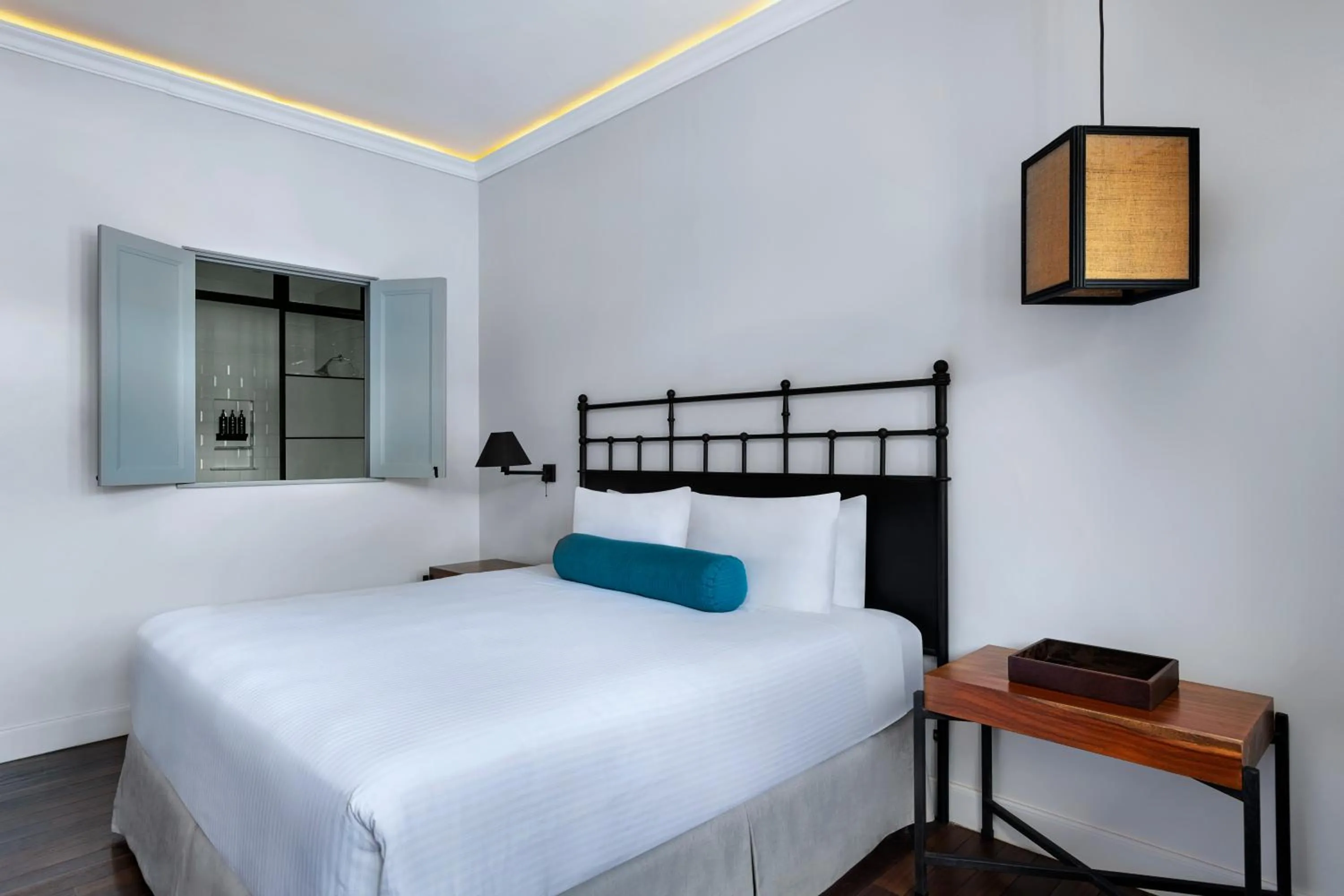 Bedroom, Bed in Santarena Hotel at Las Catalinas