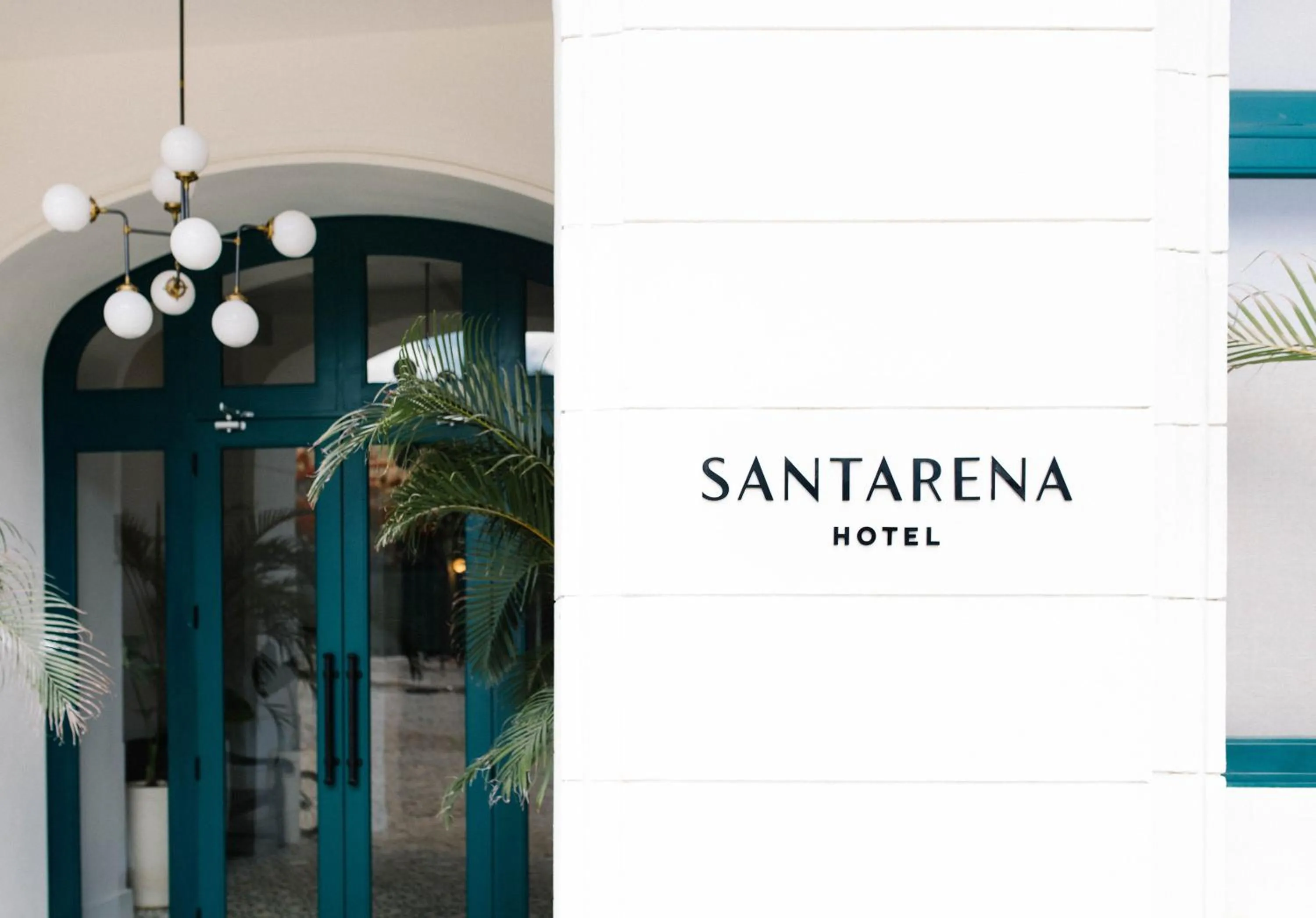 Facade/entrance in Santarena Hotel at Las Catalinas