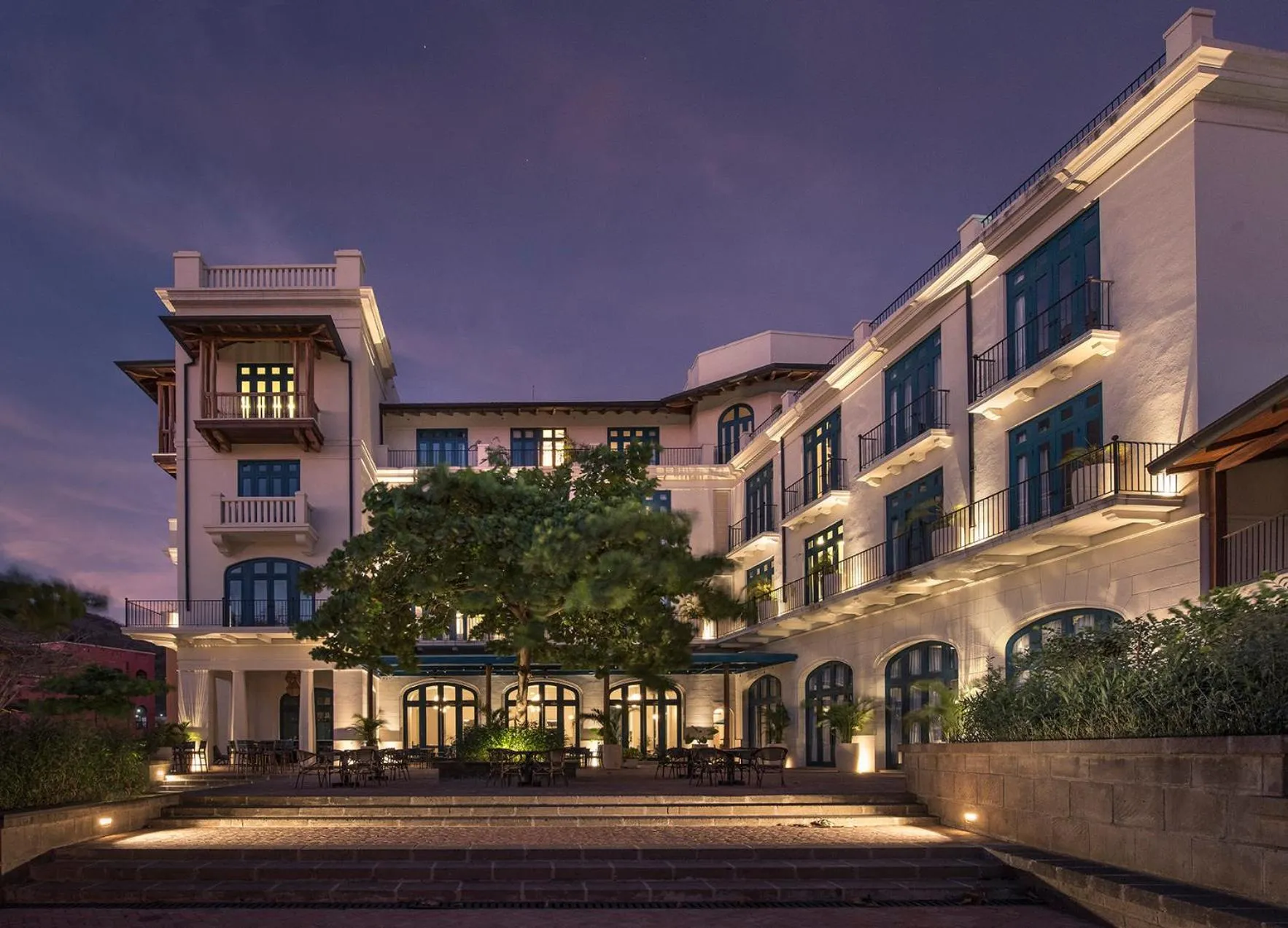 Facade/entrance in Santarena Hotel at Las Catalinas