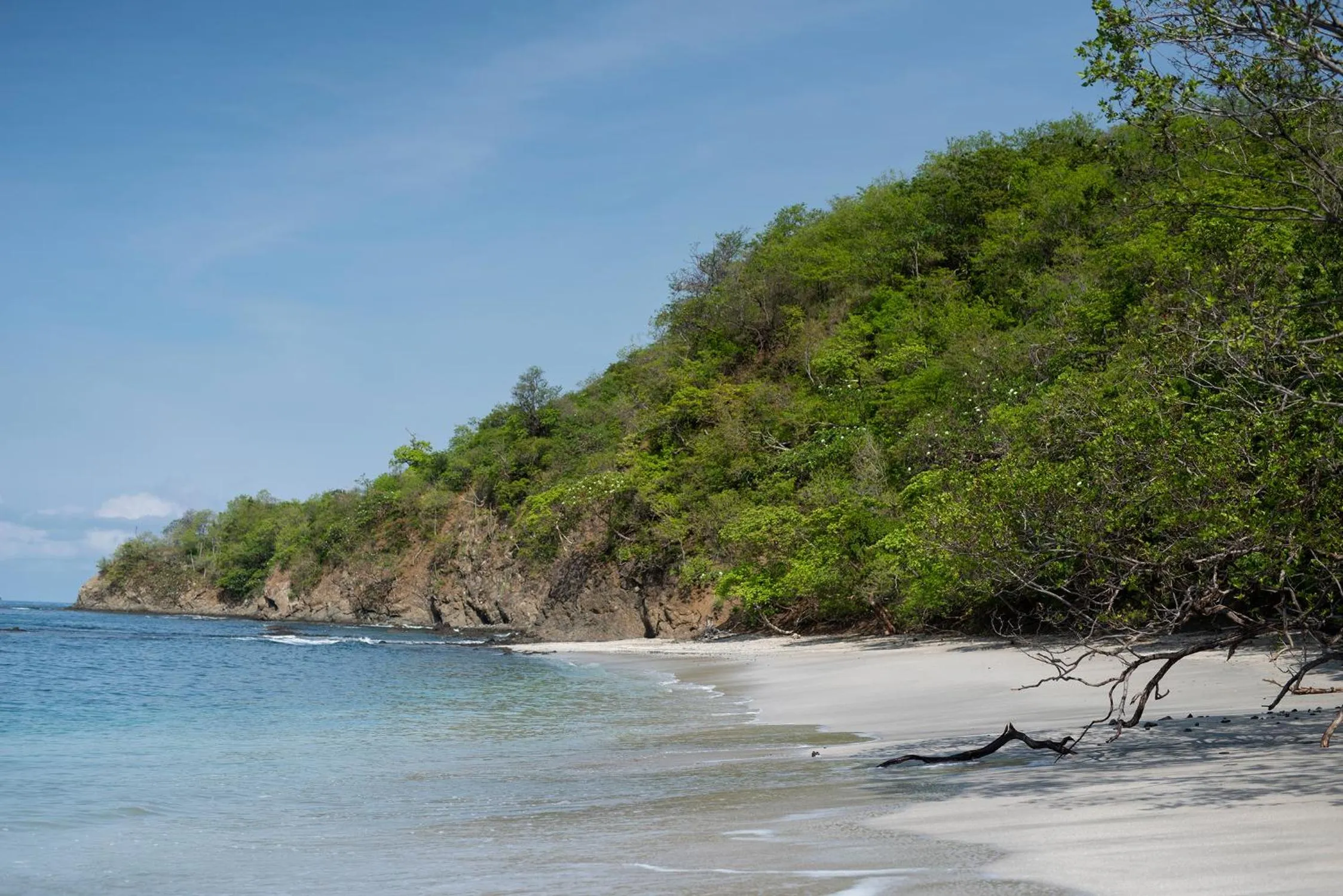Beach in Santarena Hotel at Las Catalinas