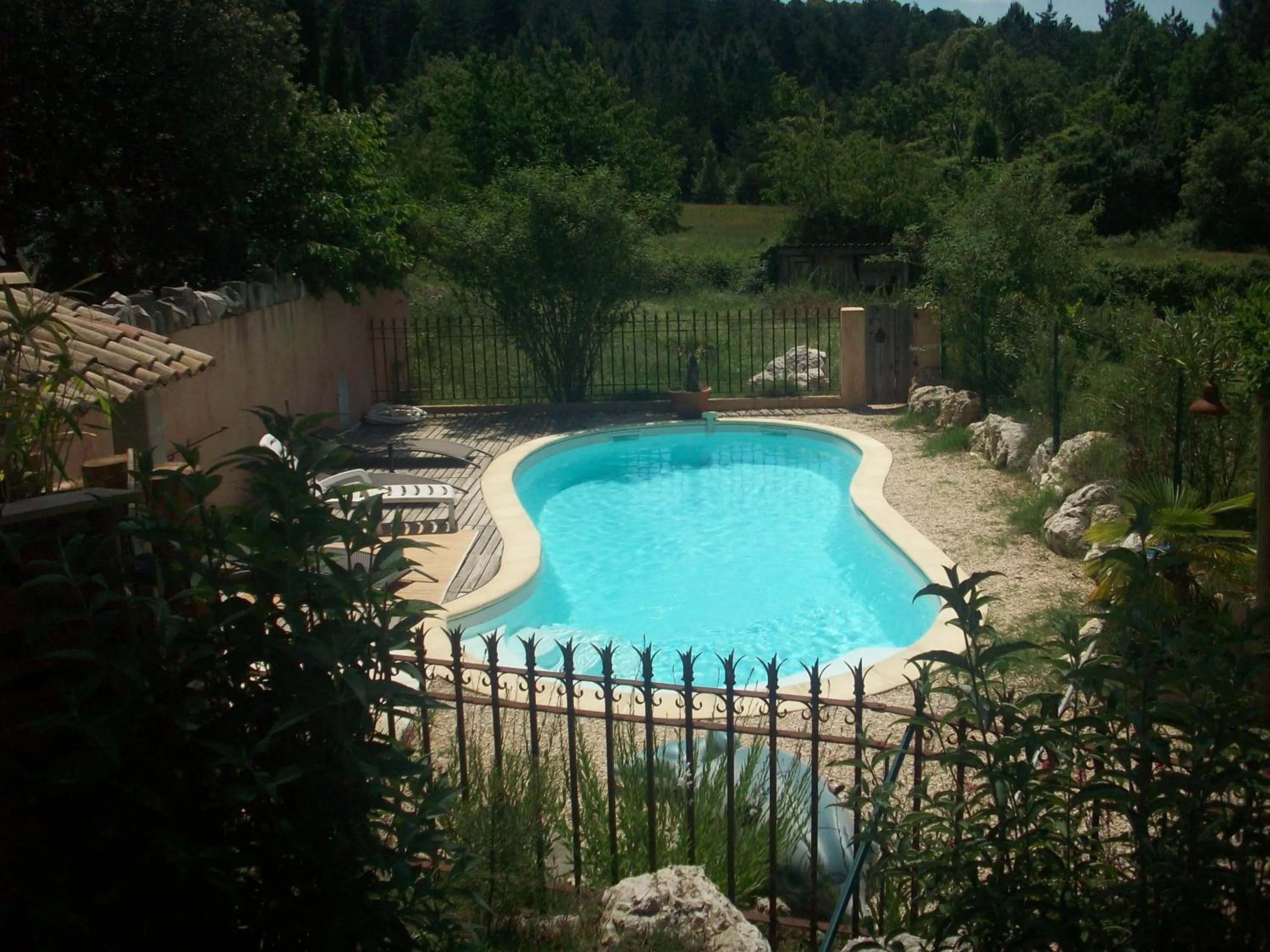 Swimming pool in Studios et Gite La Sauvasse