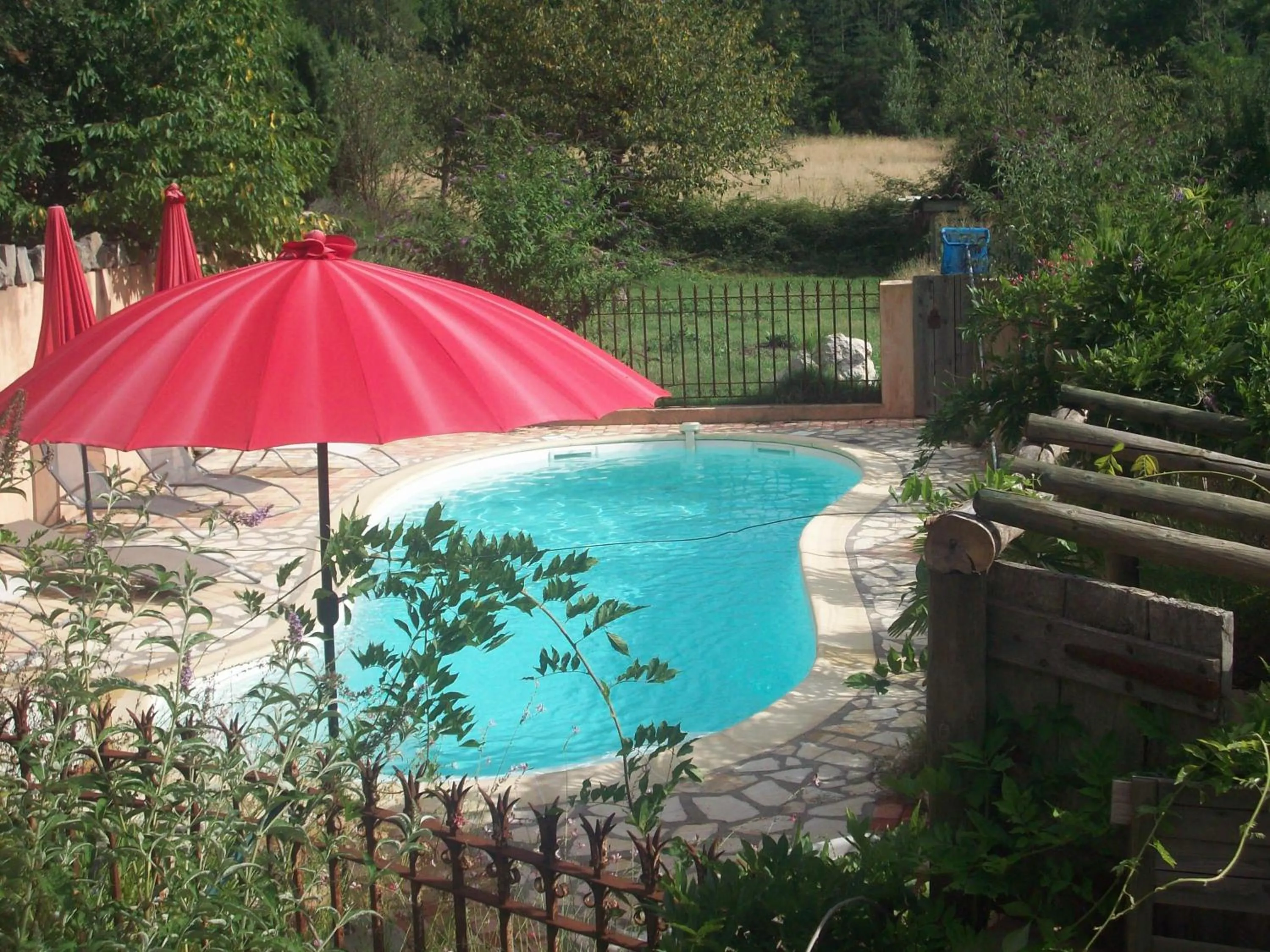 Swimming pool in Studios et Gite La Sauvasse