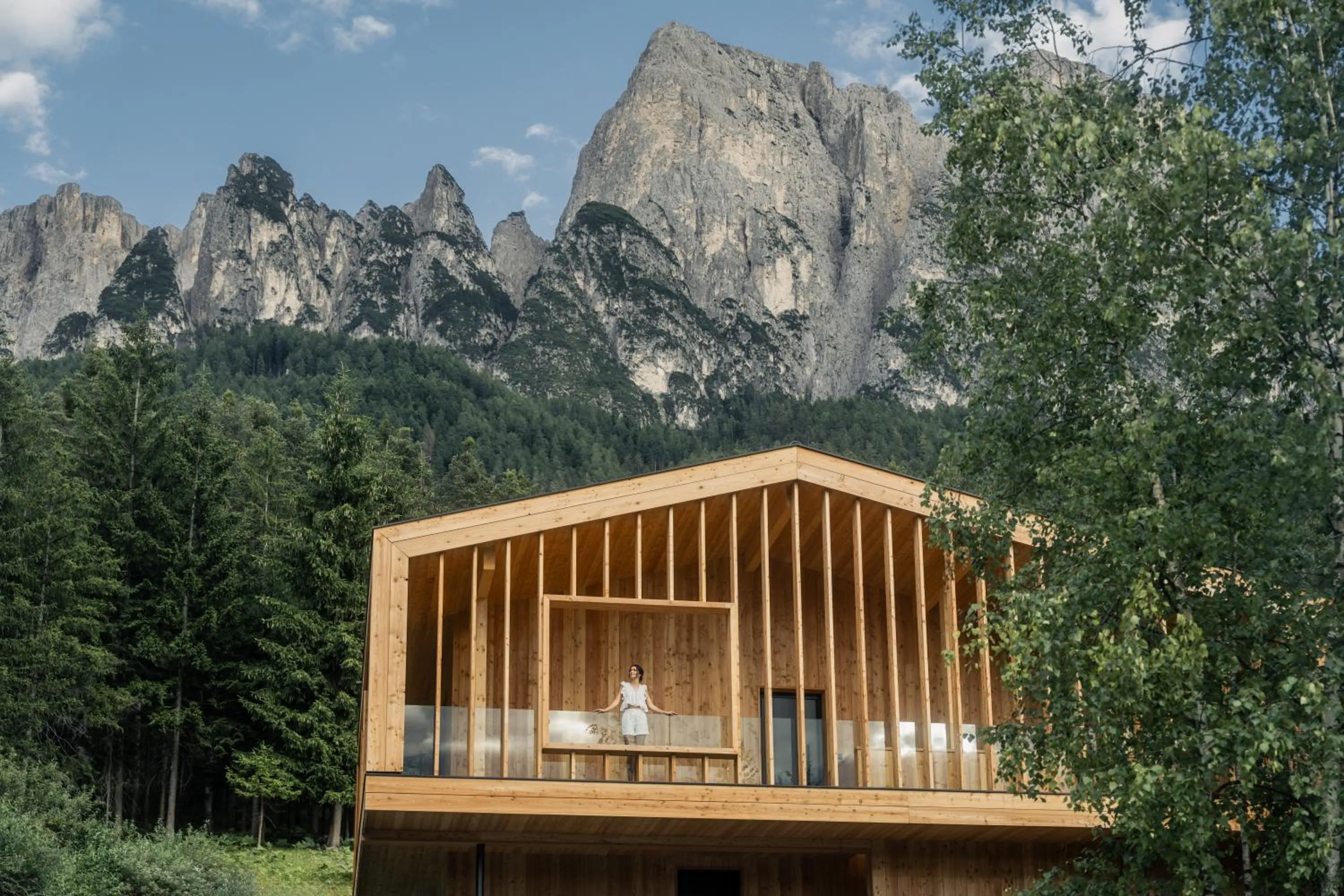 Property building in Dolomites Nature Hotel Vigilerhof