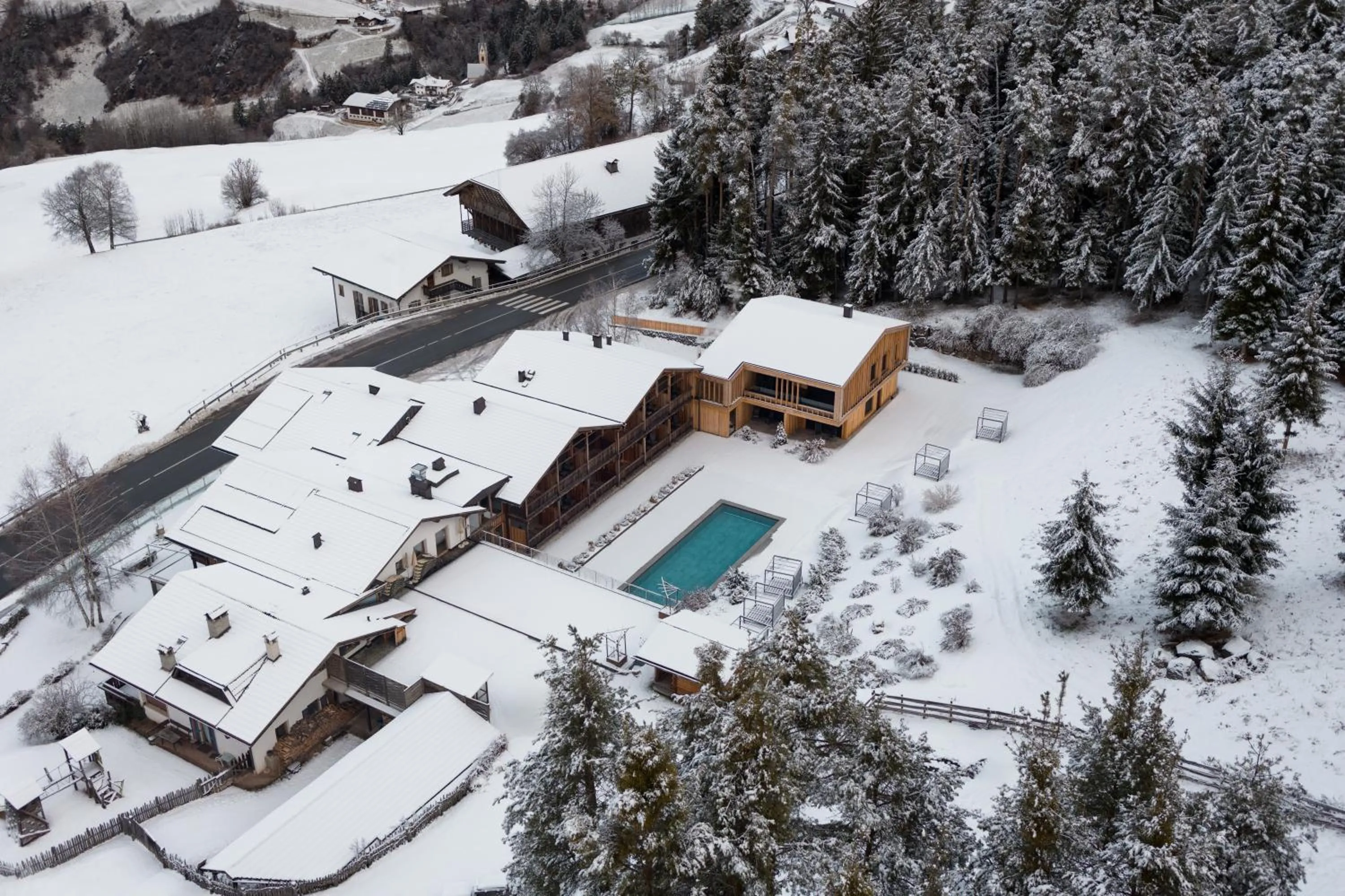 Property building in Dolomites Nature Hotel Vigilerhof