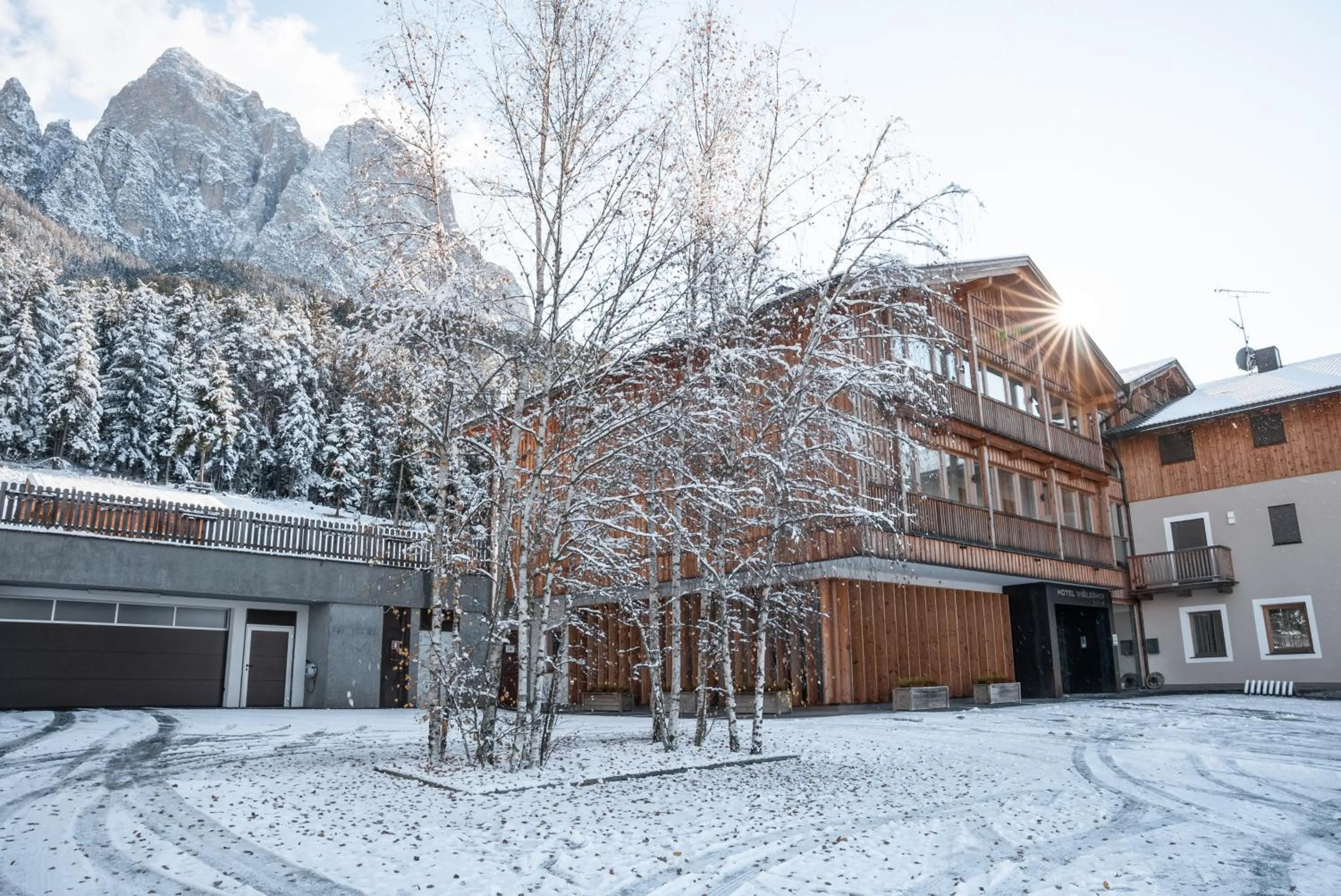 Property building in Dolomites Nature Hotel Vigilerhof