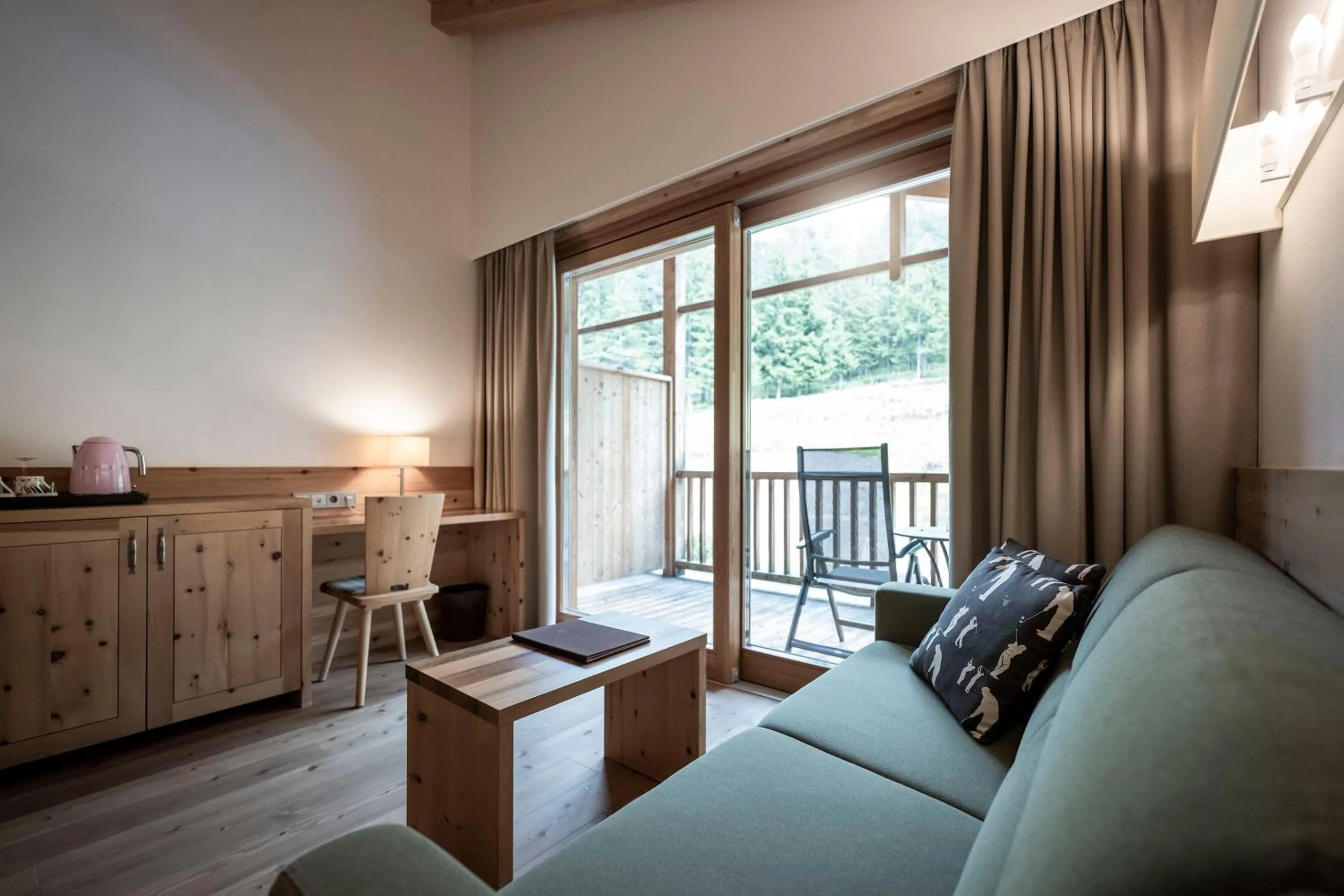 Photo of the whole room in Dolomites Nature Hotel Vigilerhof