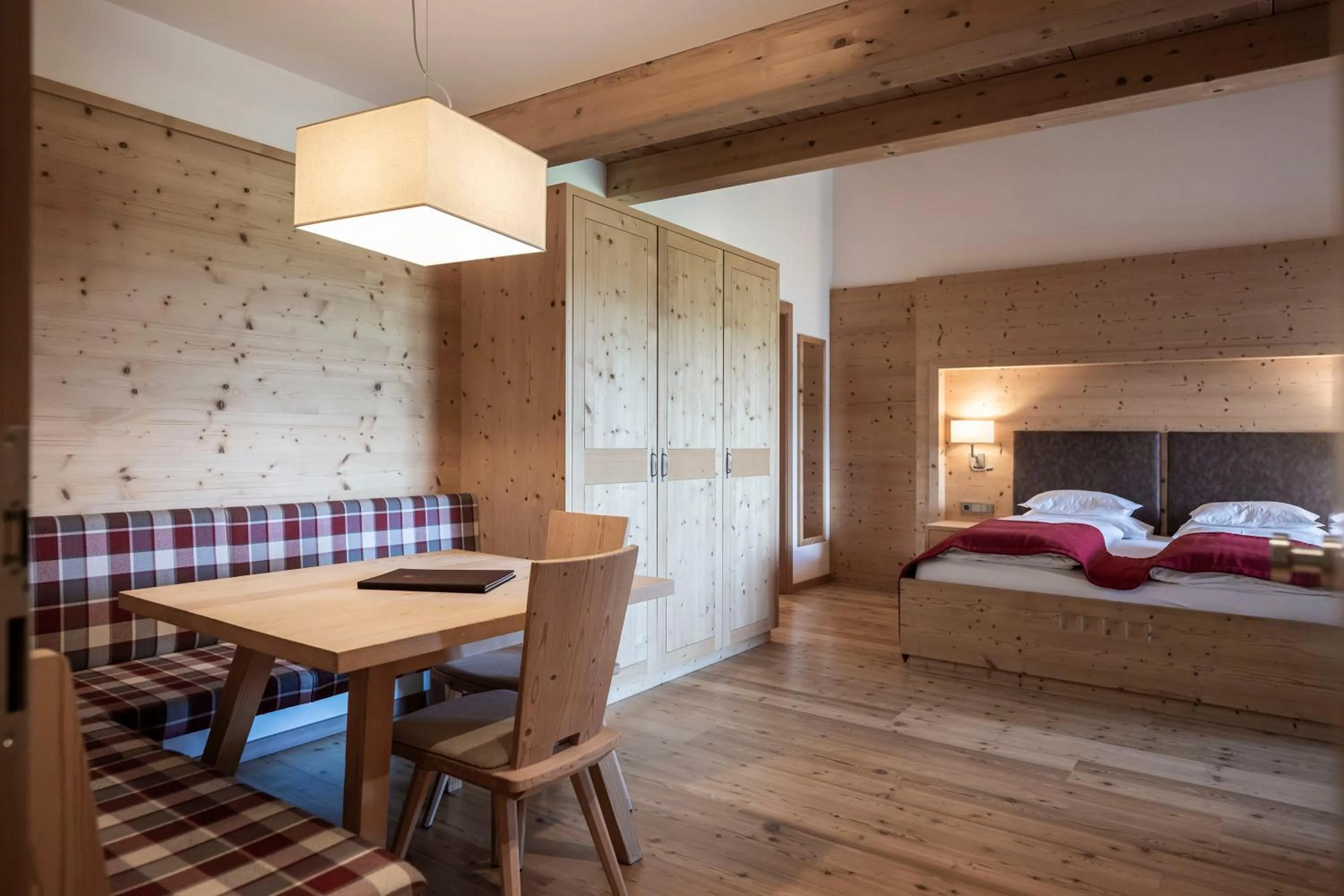 Photo of the whole room, Bed in Dolomites Nature Hotel Vigilerhof