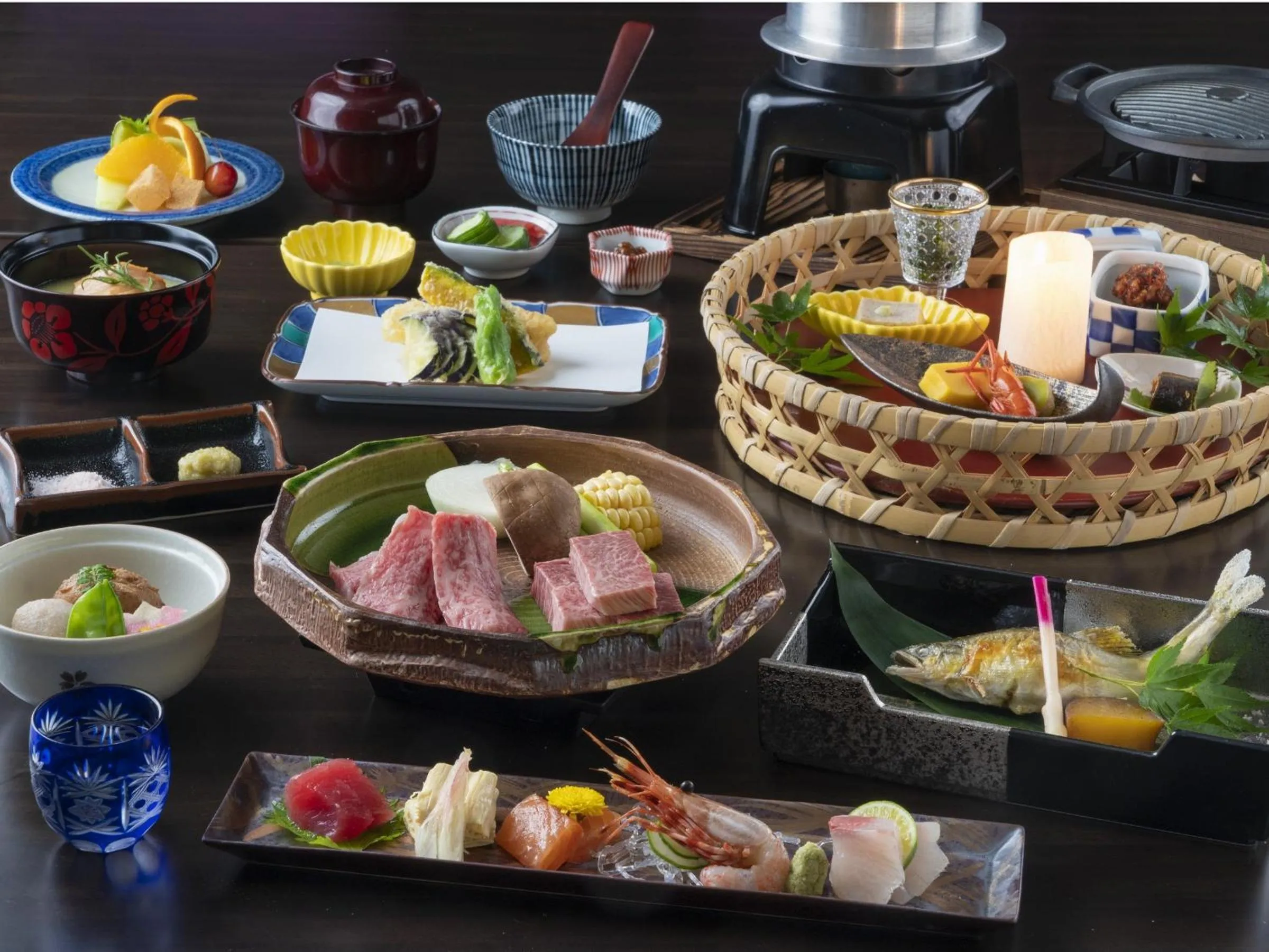 Dinner in Hotel Sekisuien