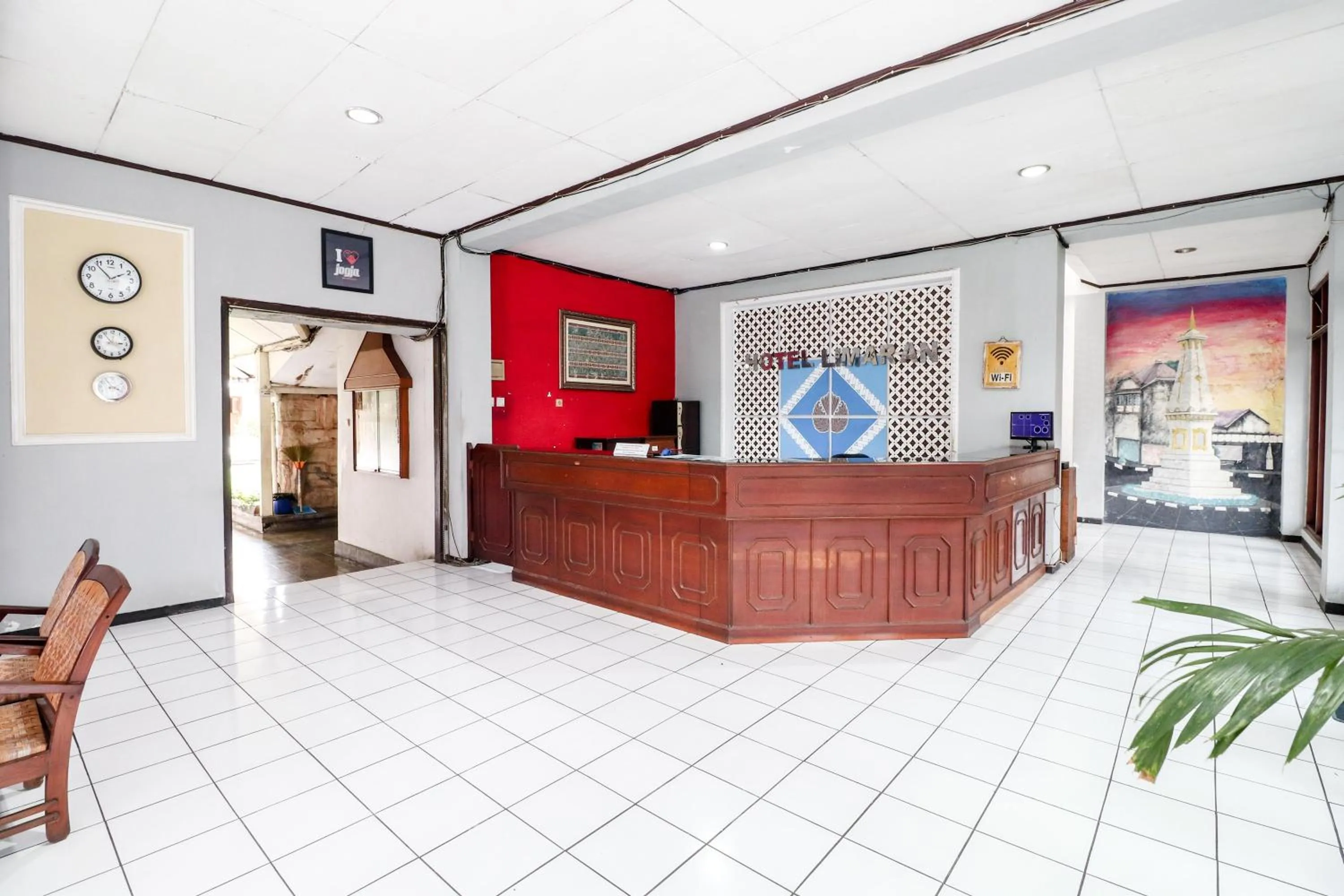 Lobby or reception in Hotel Limaran 1