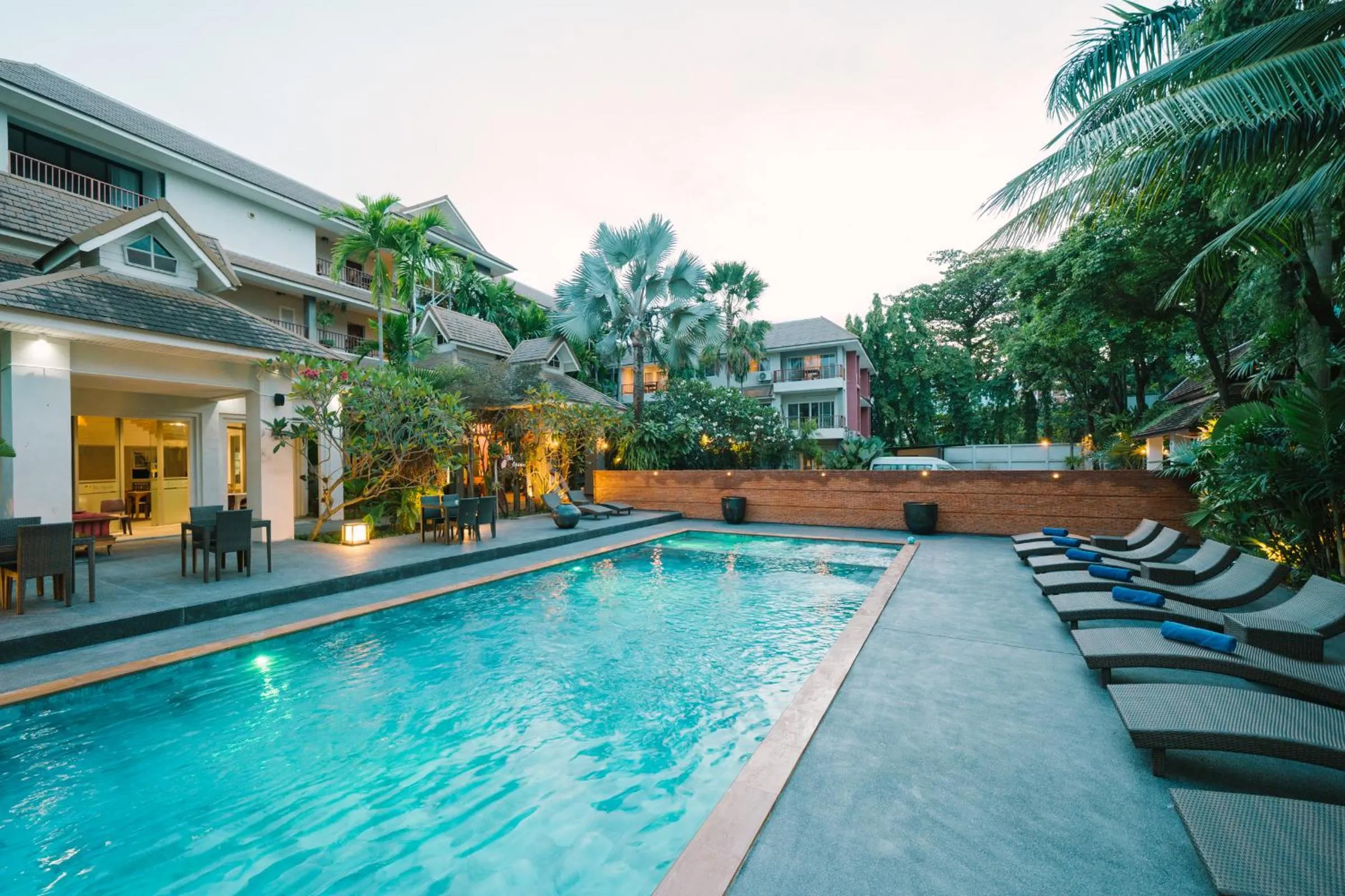 Swimming pool in The Opium Chiang Mai