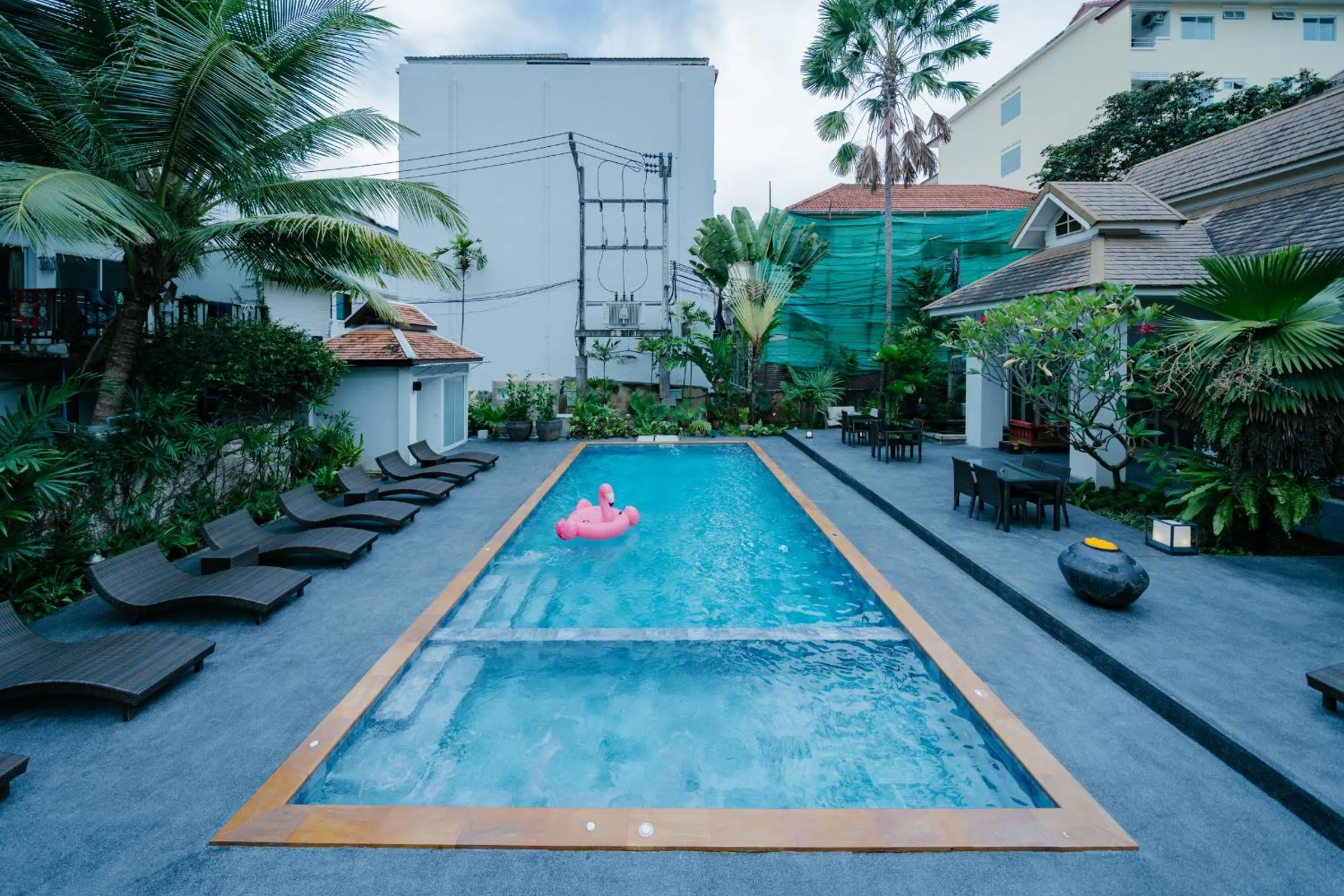 Swimming pool in The Opium Chiang Mai