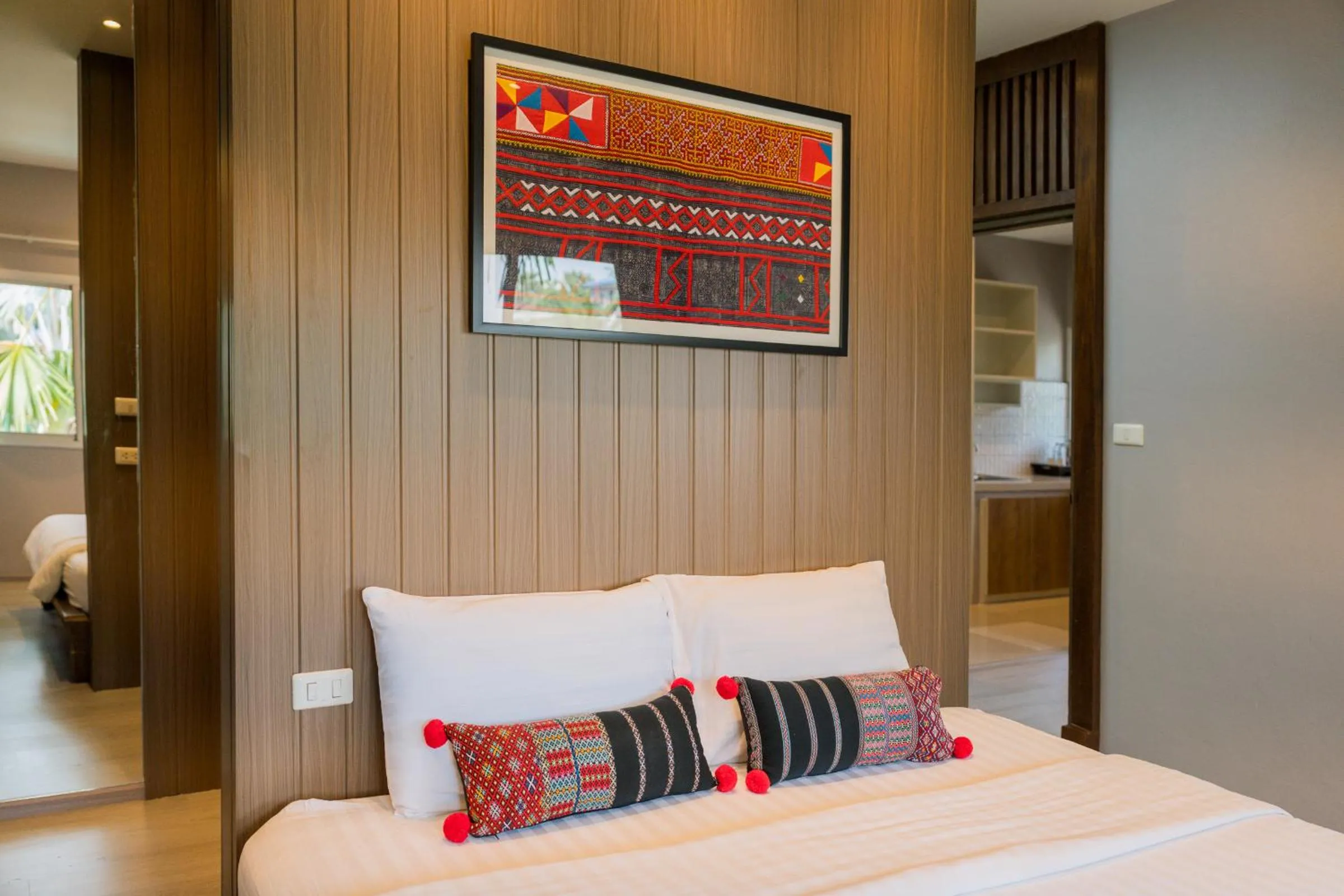 Bed in The Opium Chiang Mai