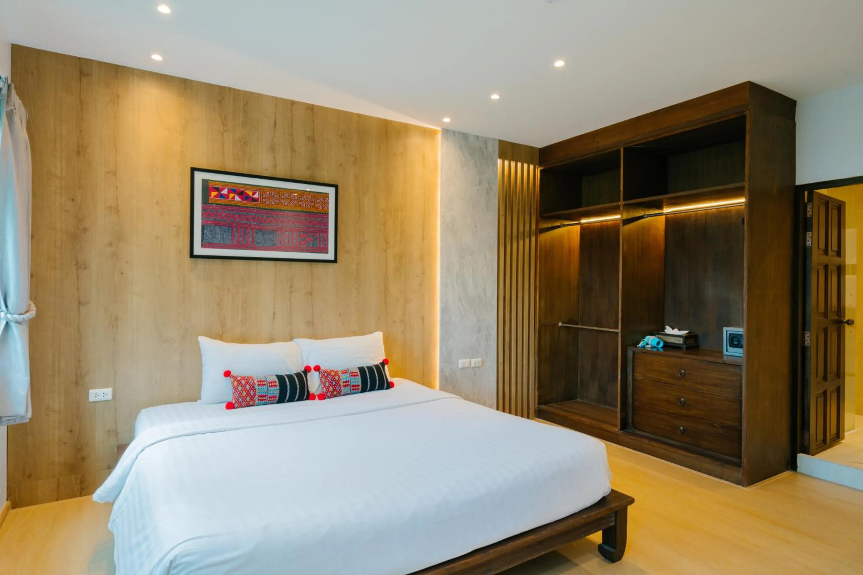 Bed in The Opium Chiang Mai