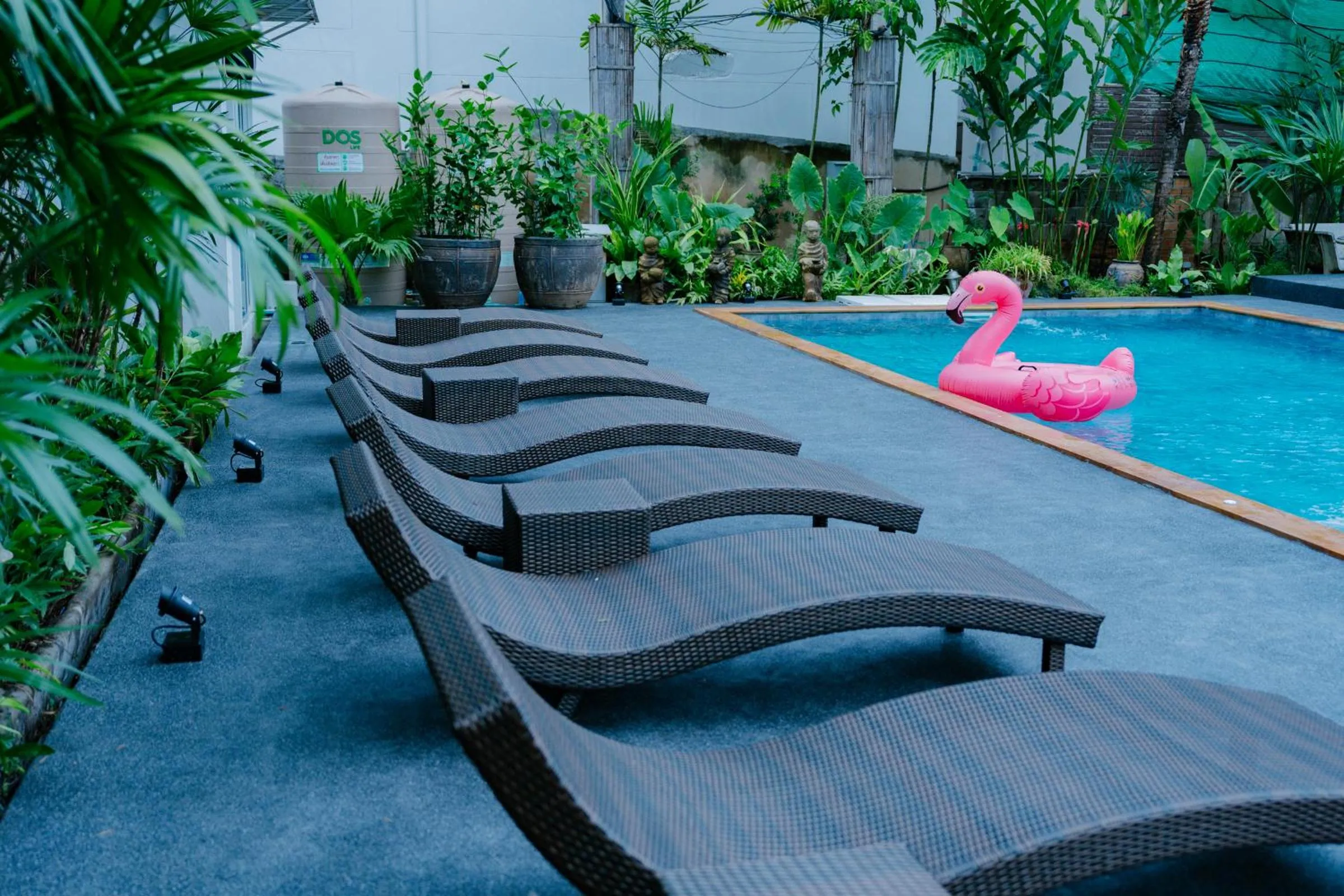 Swimming pool in The Opium Chiang Mai