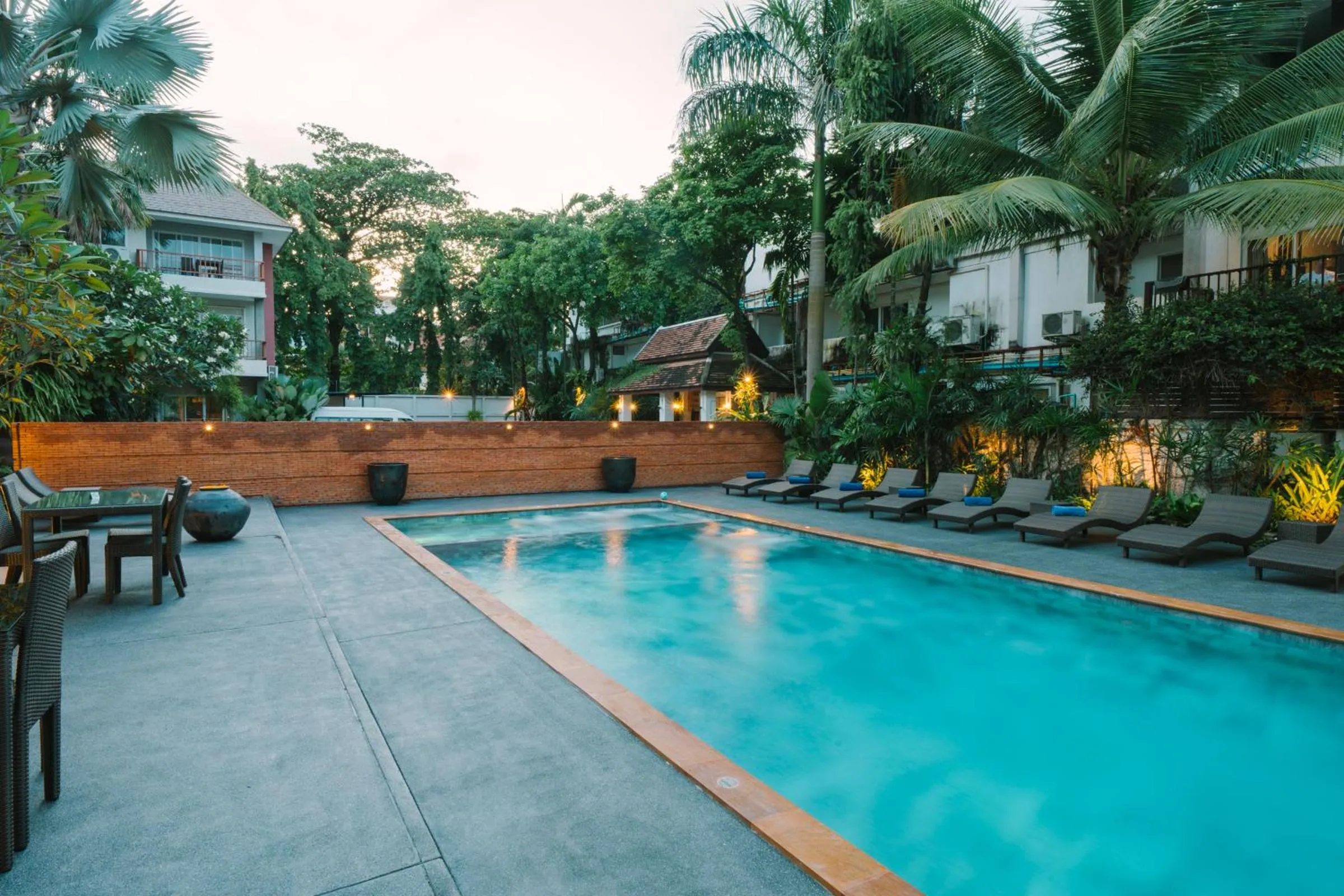 Swimming pool in The Opium Chiang Mai