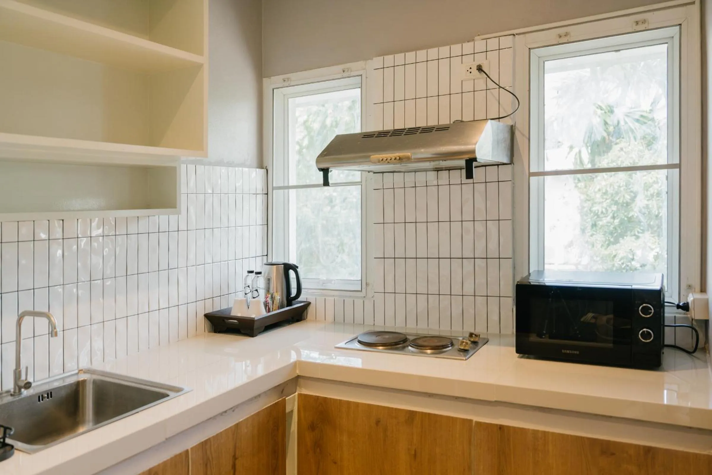 Kitchen or kitchenette in The Opium Chiang Mai