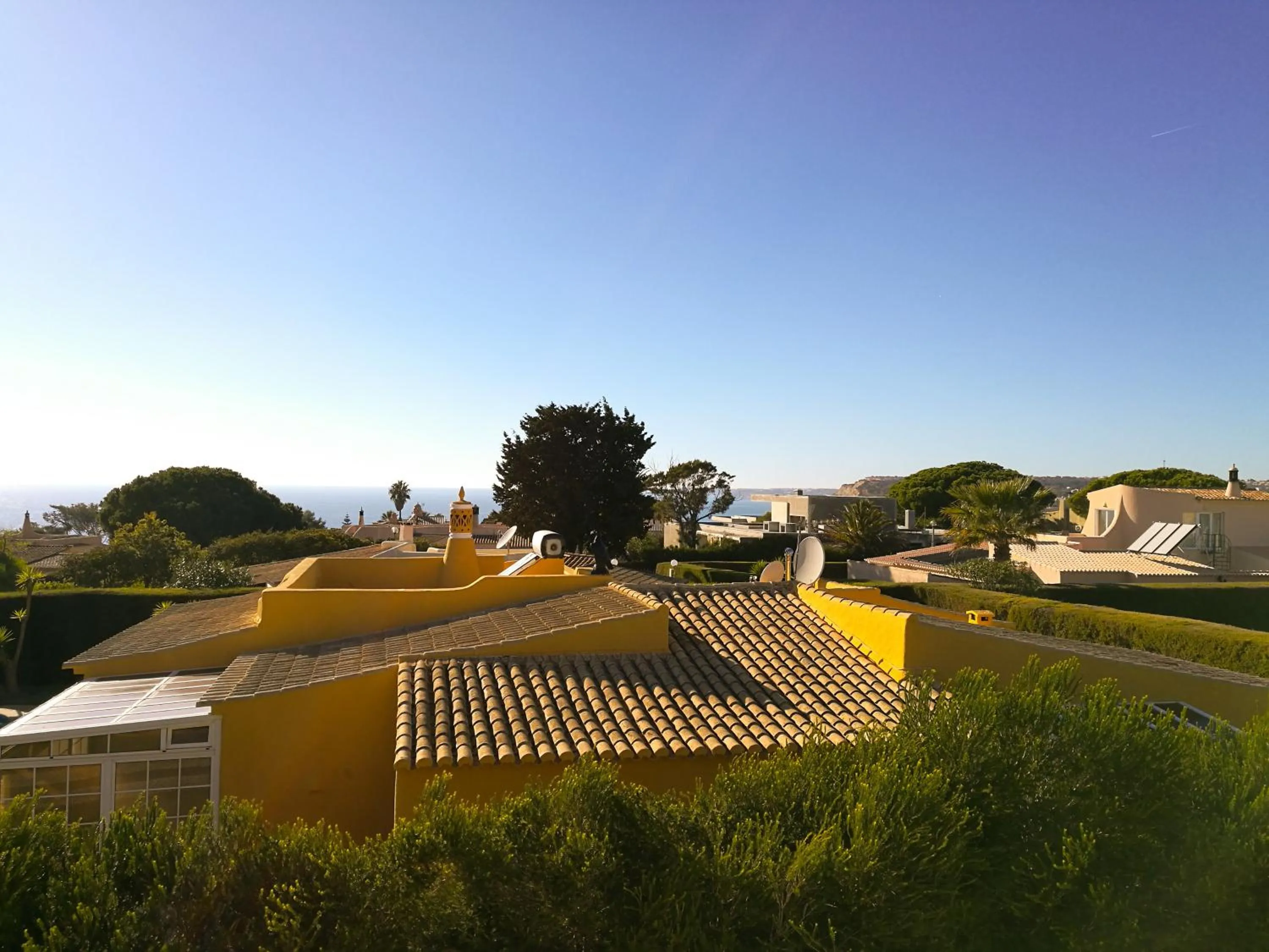 Garden view in Porto Mos Residence