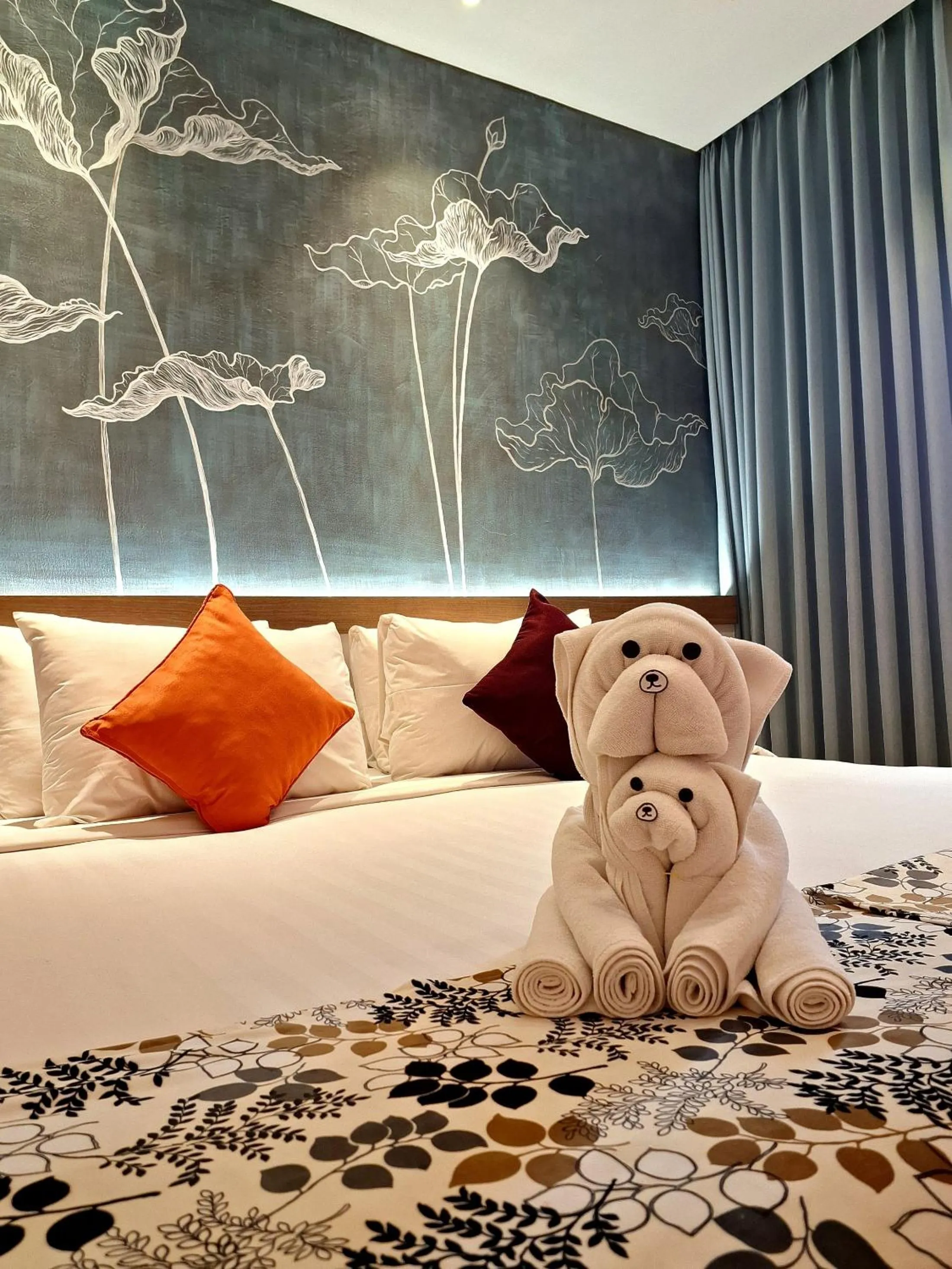 Bedroom, Bed in Hotel Sriti Magelang