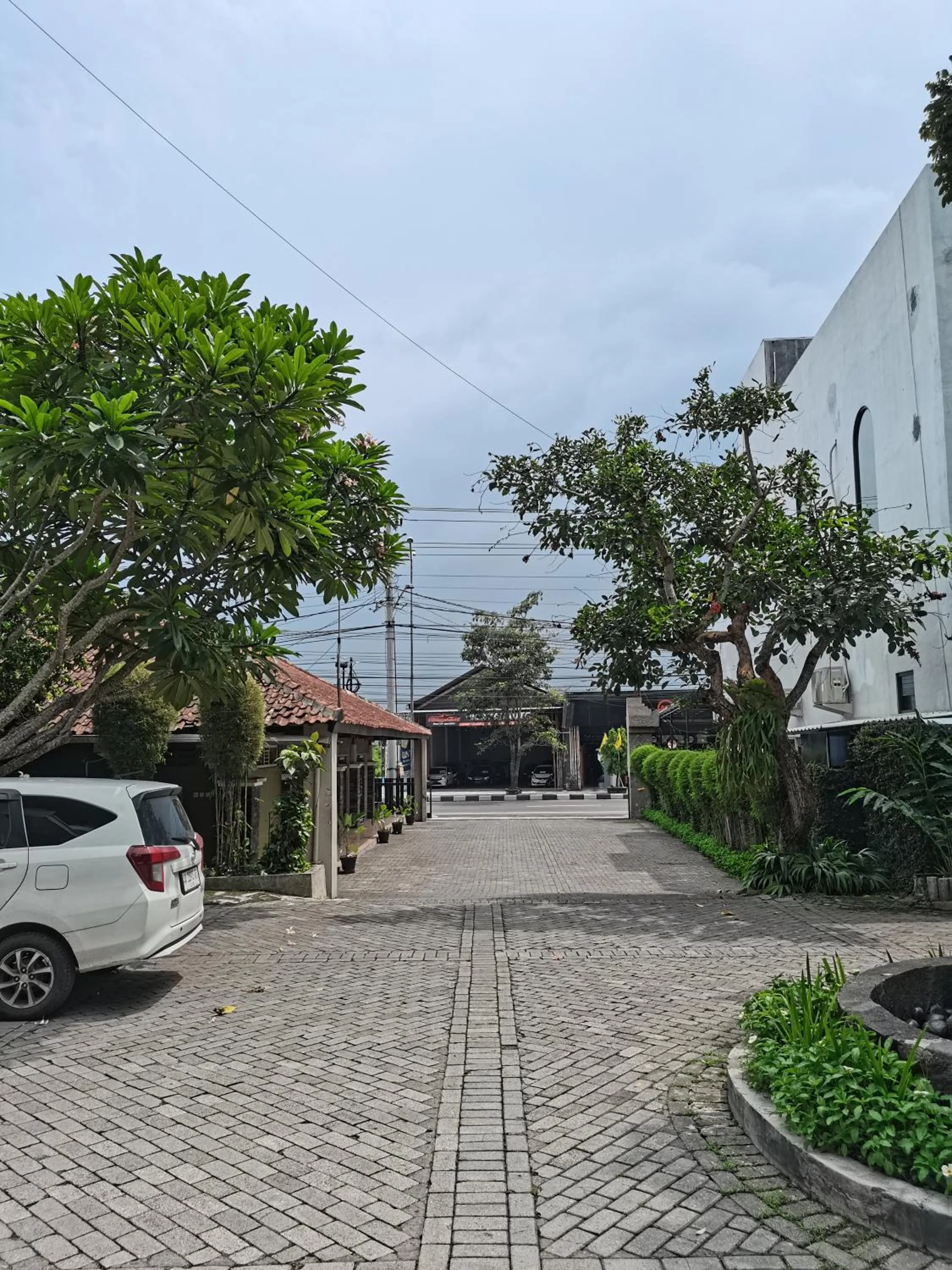 Property building in Hotel Catur Putra