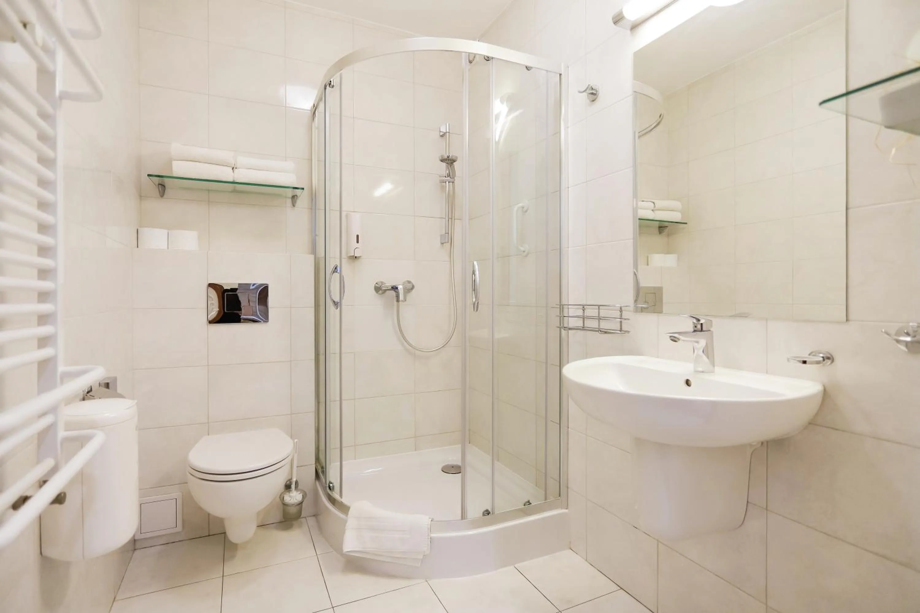 Bathroom in Poznań West Hotel - Airport