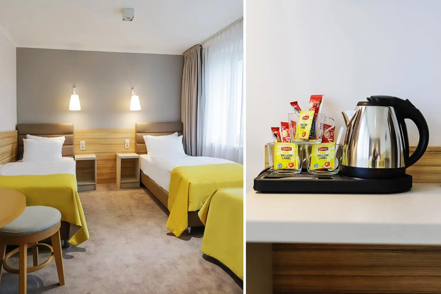 Bed in Poznań West Hotel - Airport