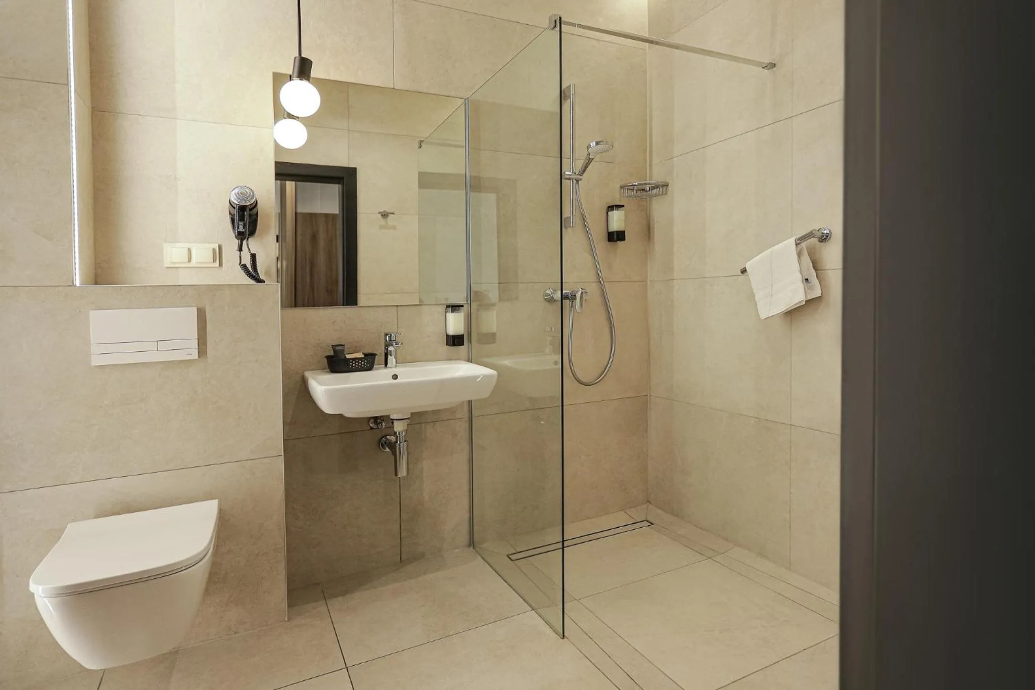 Bathroom in Poznań West Hotel - Airport