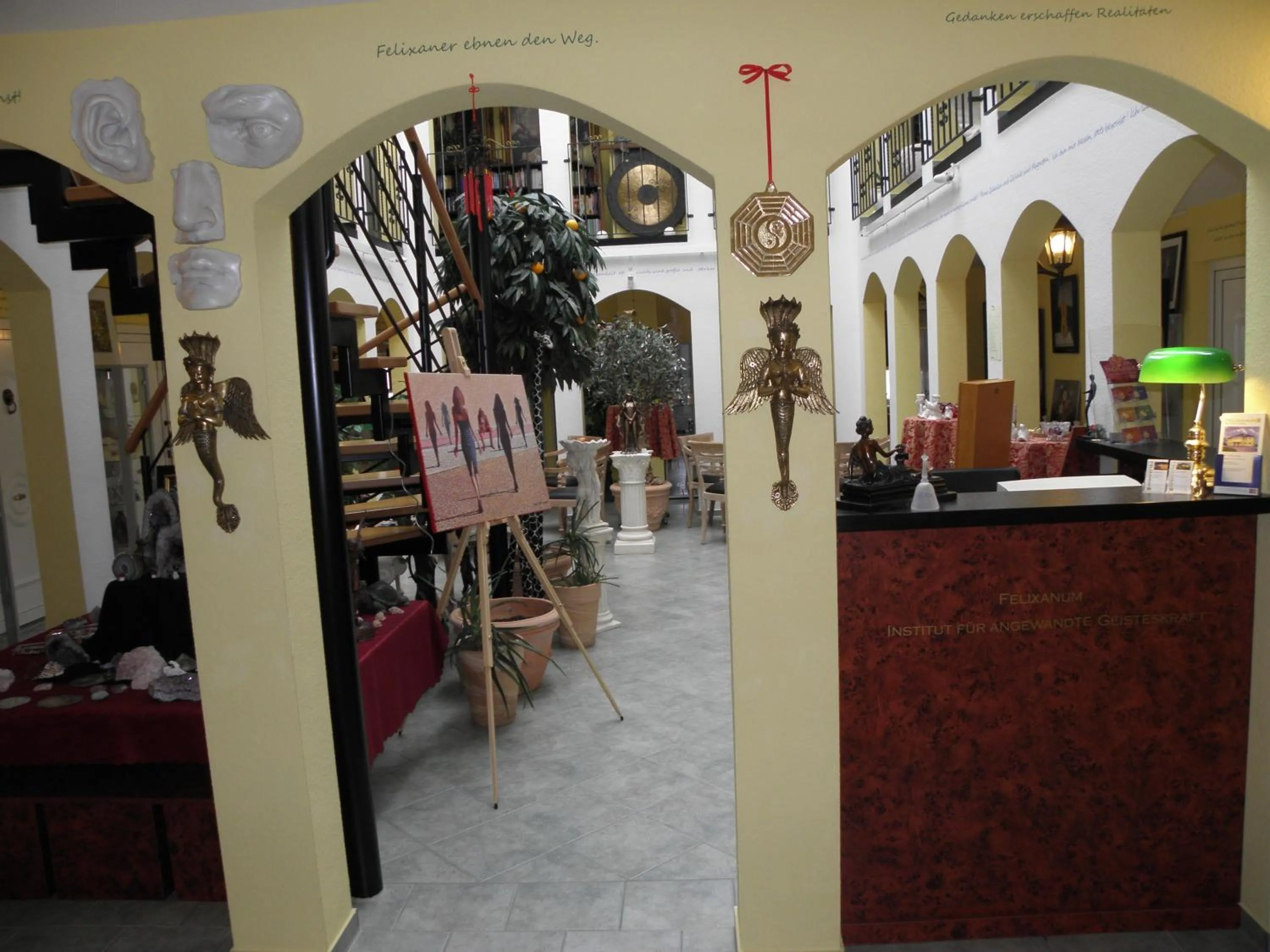 Patio in Felixanum Hotel & Galerie