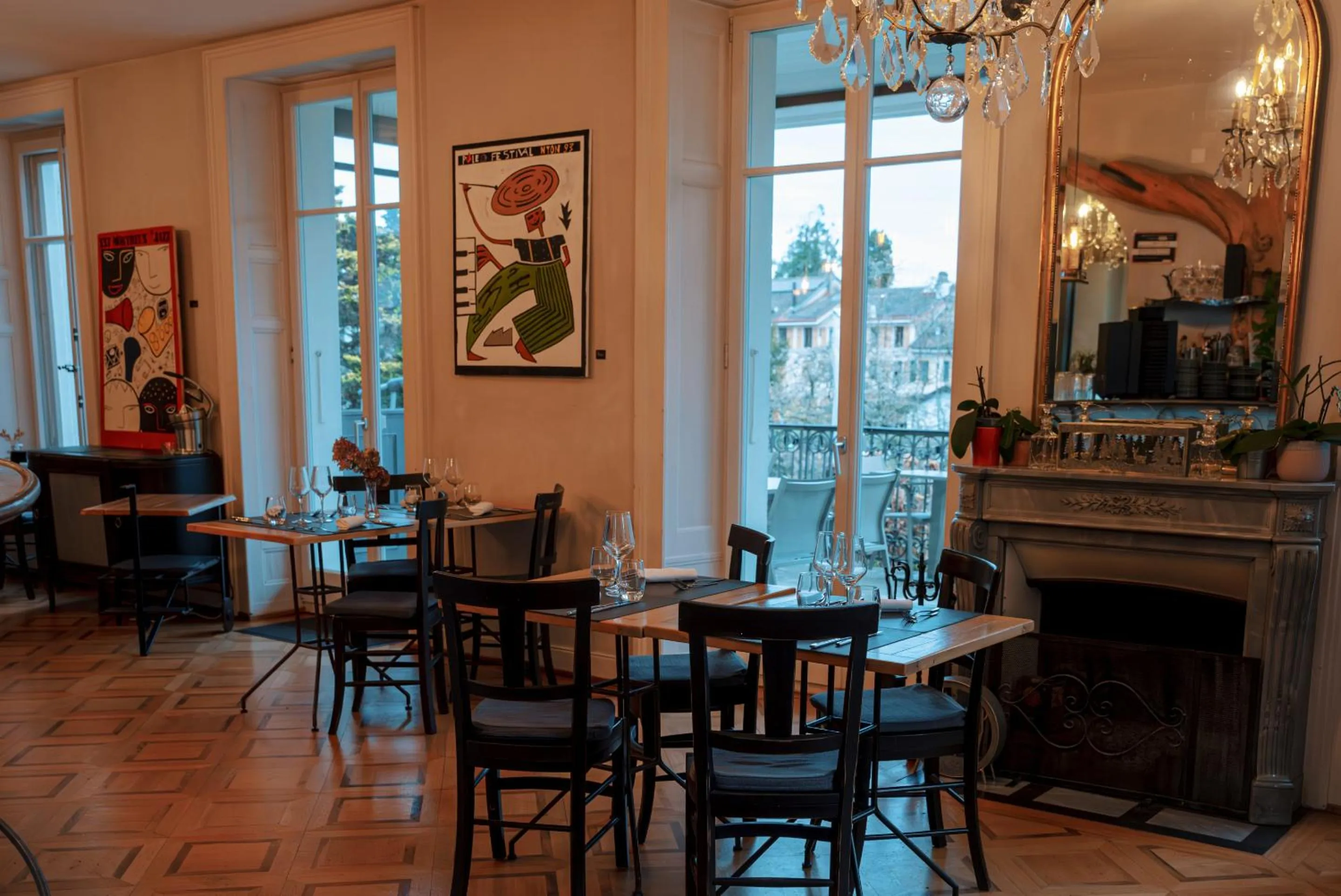 Dining area in La Maison d'Igor