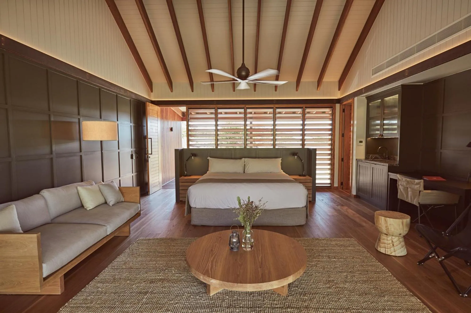 Bed in Mt Mulligan Lodge