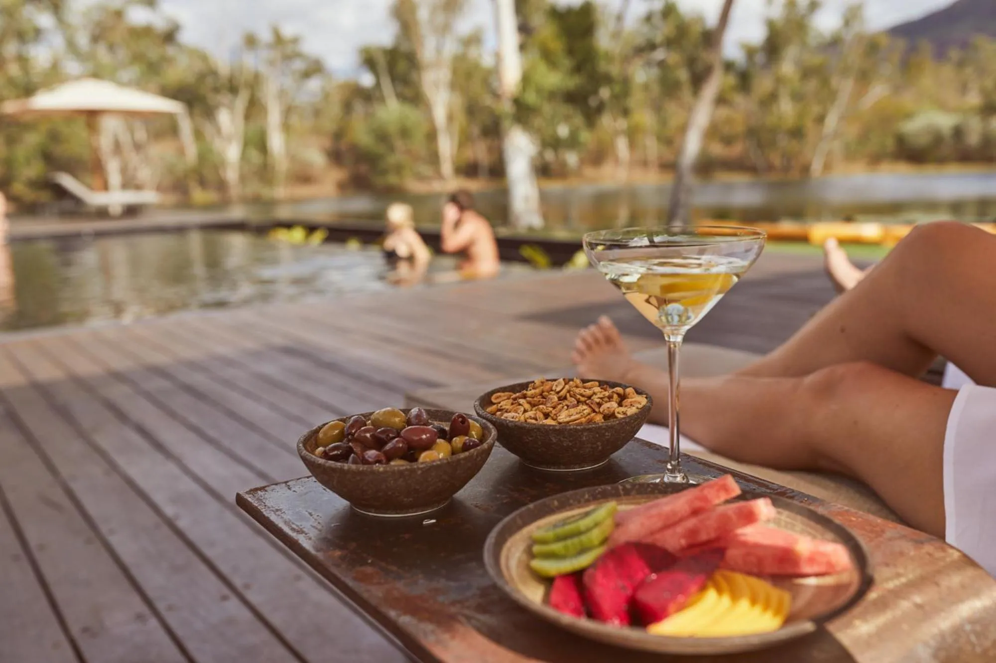 Food and drinks in Mt Mulligan Lodge