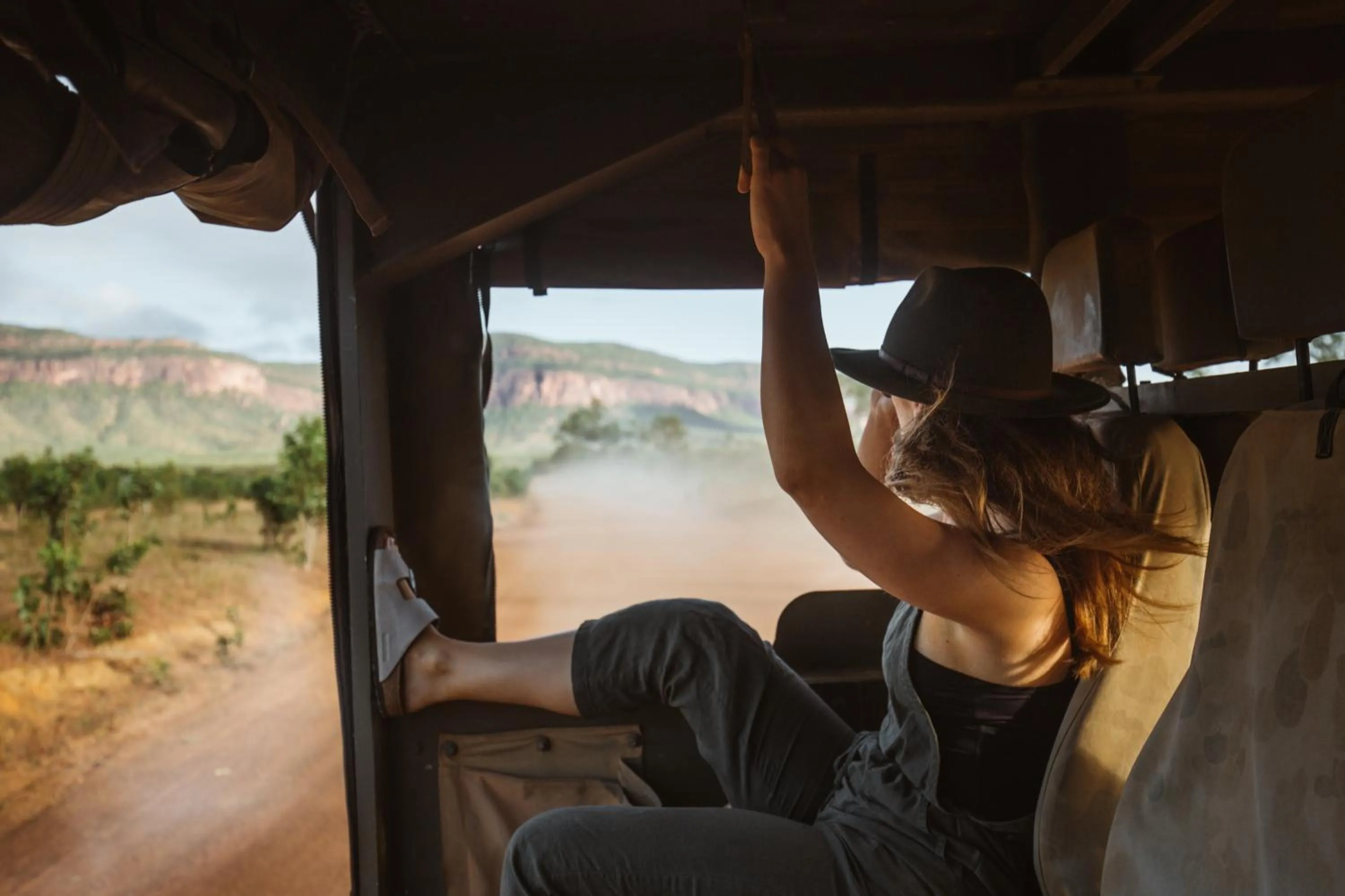 Natural landscape in Mt Mulligan Lodge