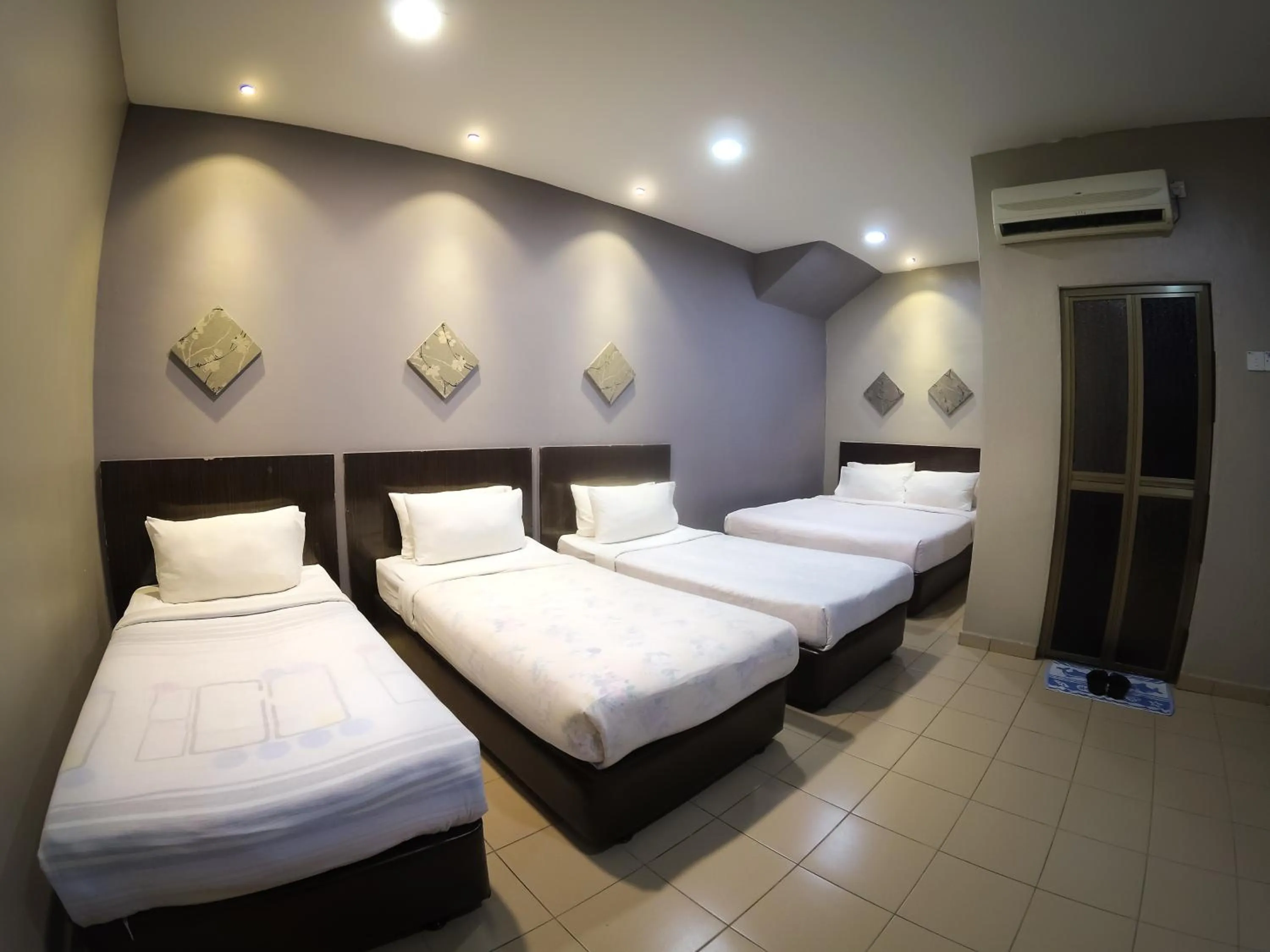 Bed in JV Hotel @ Bandar Tasek Mutiara