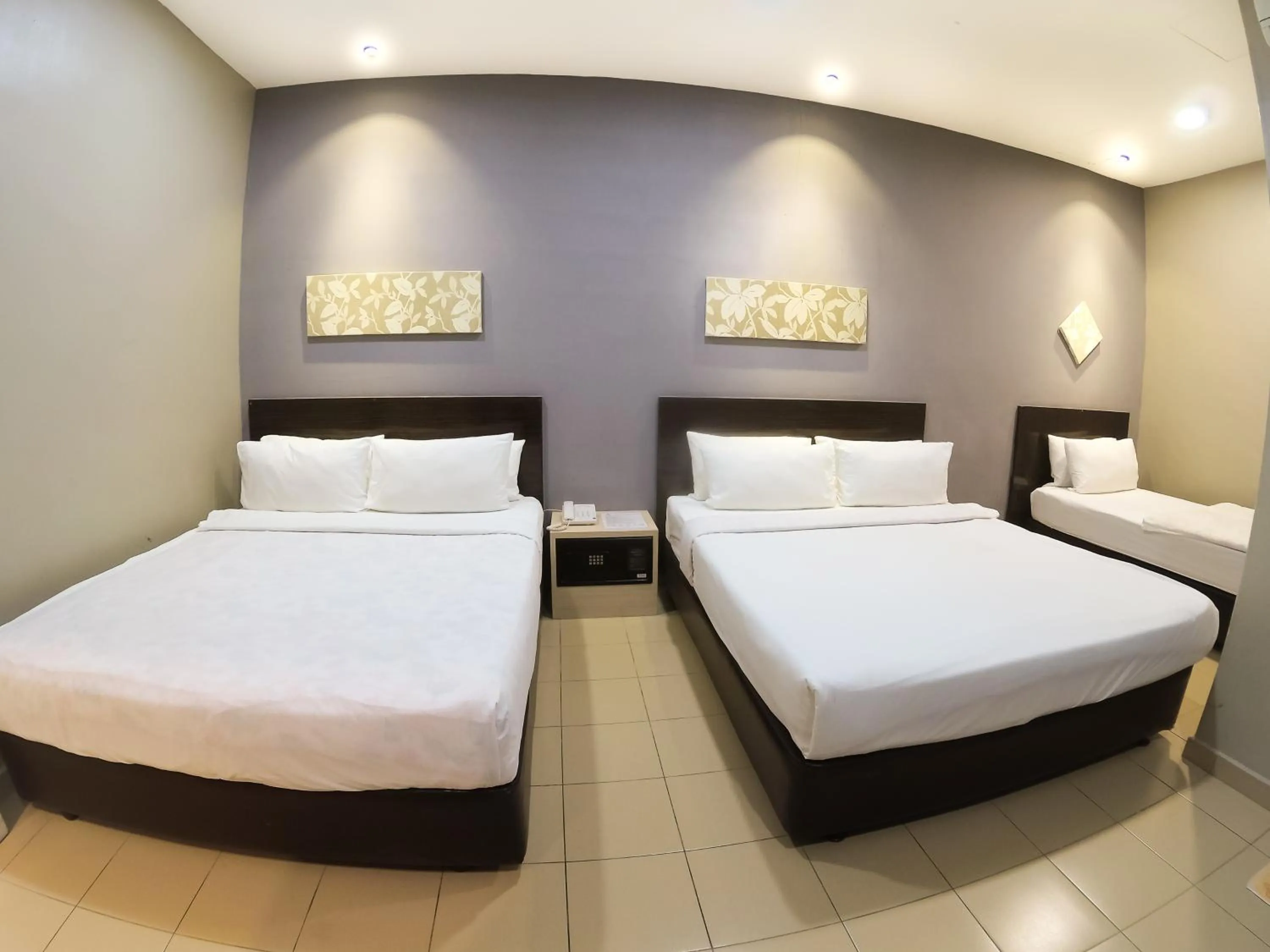 Bed in JV Hotel @ Bandar Tasek Mutiara
