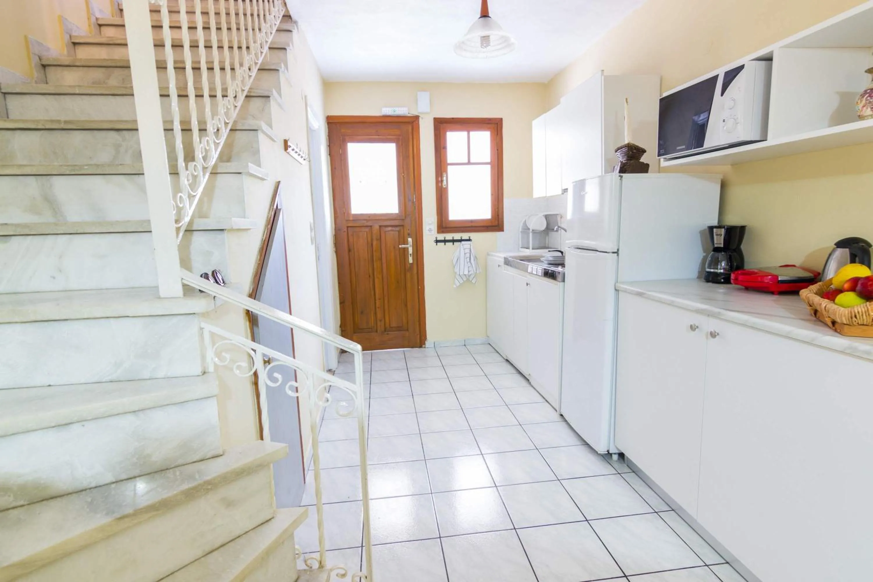 Kitchen or kitchenette in Stathopoulos Apartments