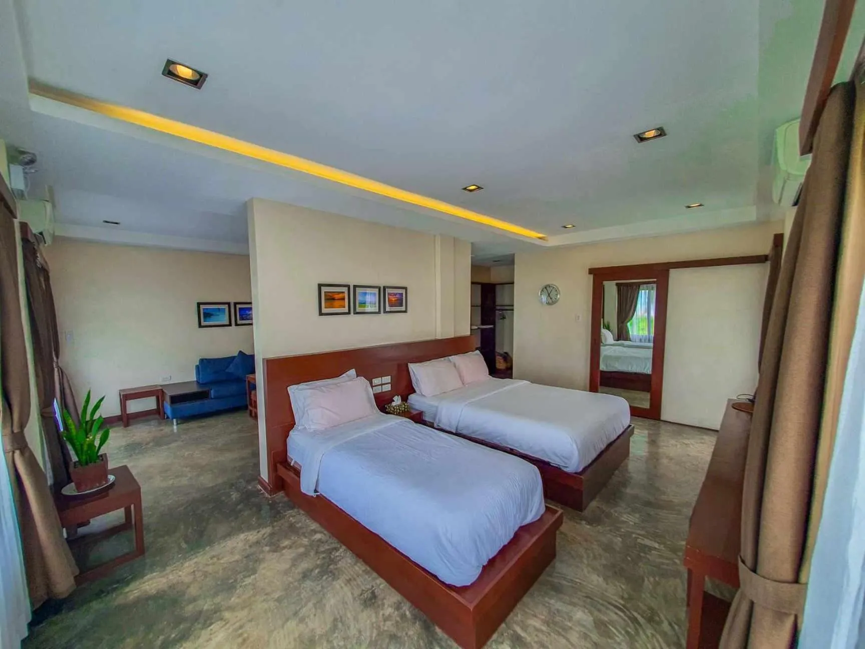 Bed in Retreat Siargao Resort