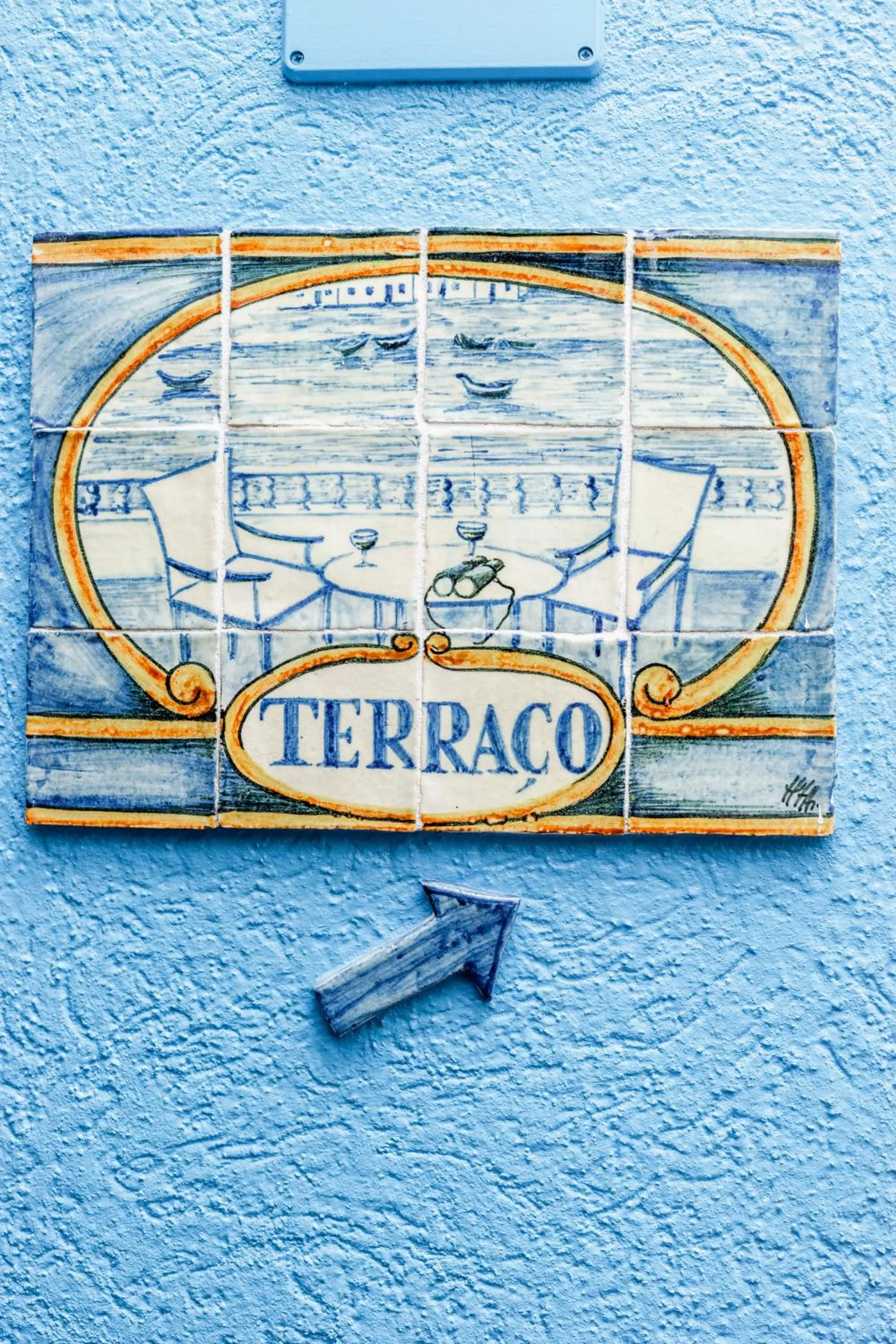 Decorative detail in Residencial Mares