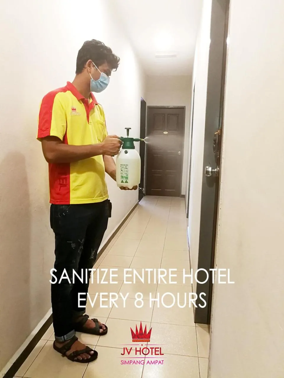 Staff in JV Hotel @ Simpang Ampat