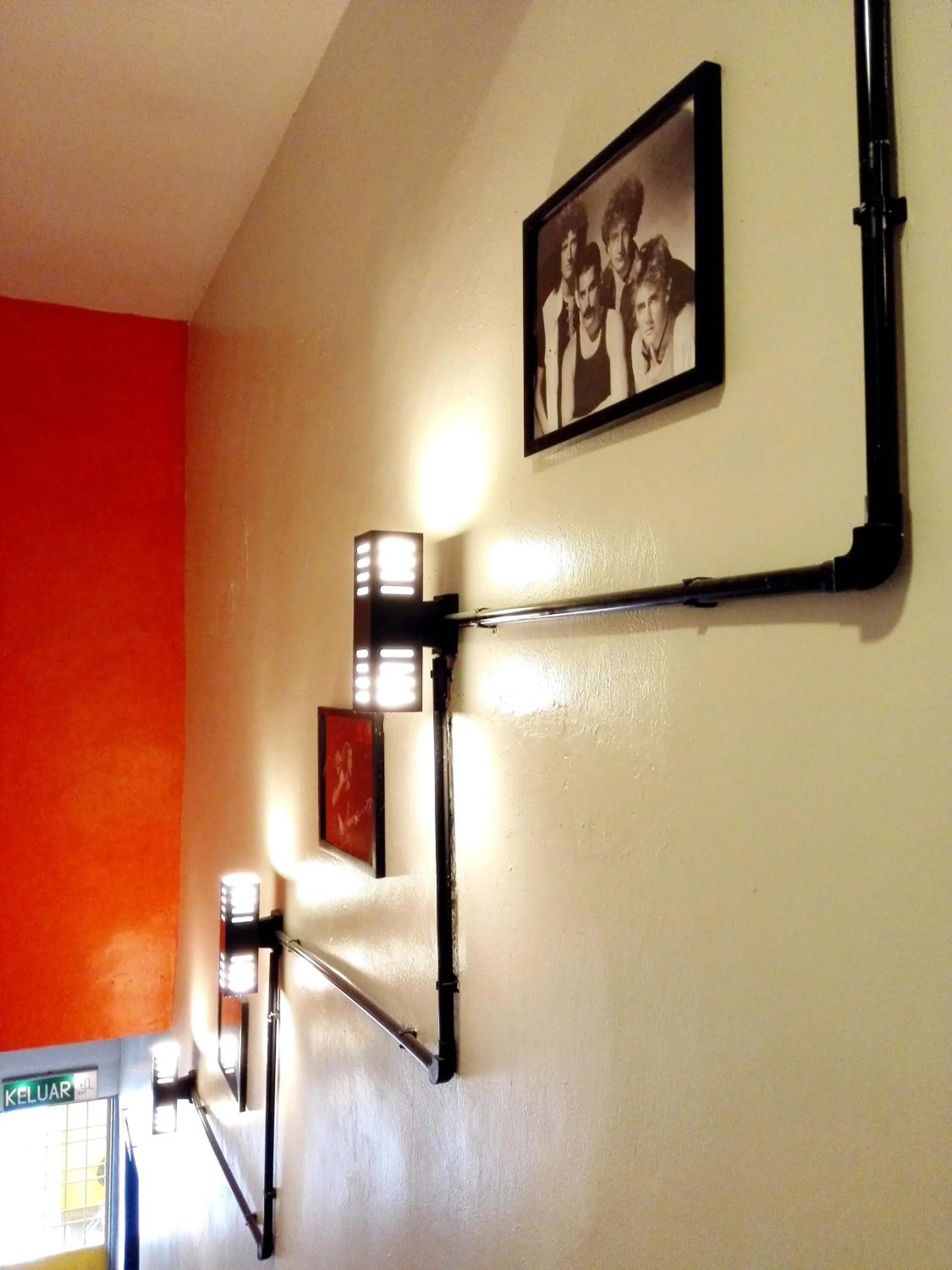 Facade/entrance in JV Hotel @ Simpang Ampat