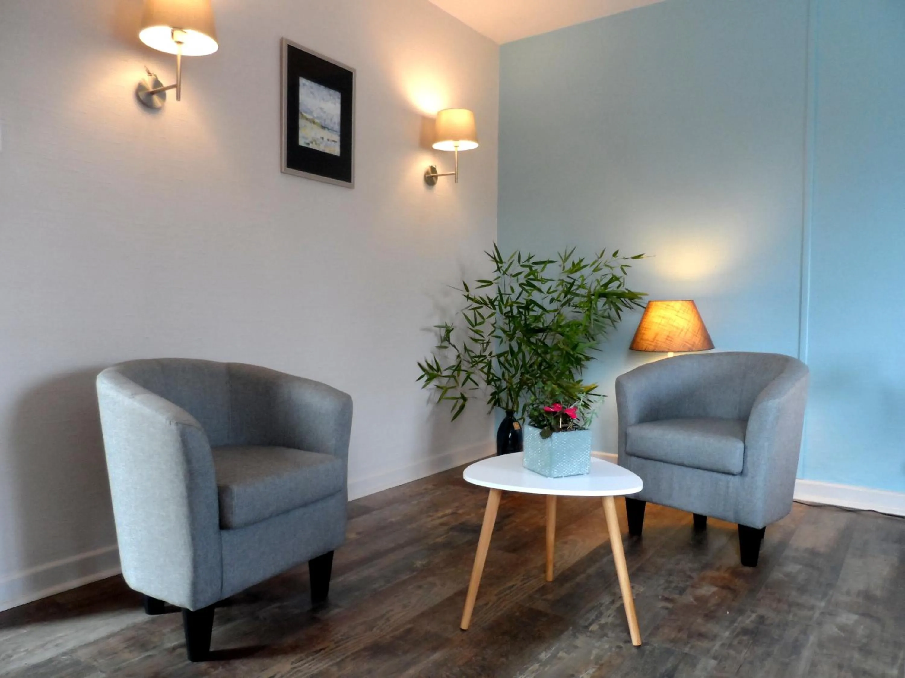 Seating area in Maison Curiale