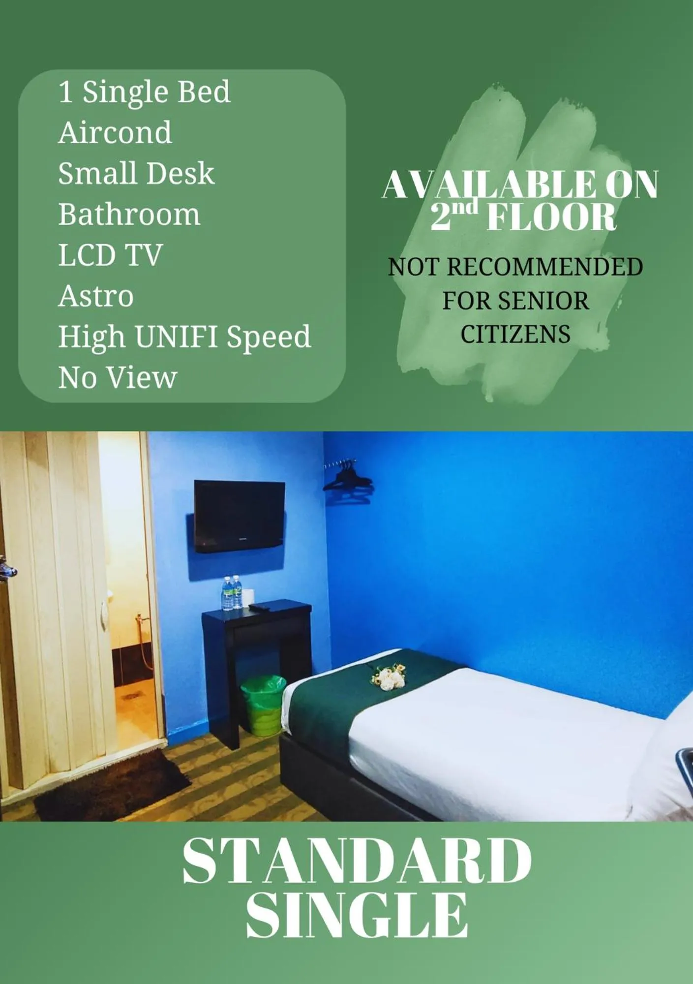 Bedroom in Sastria Hotel Sungai Petani