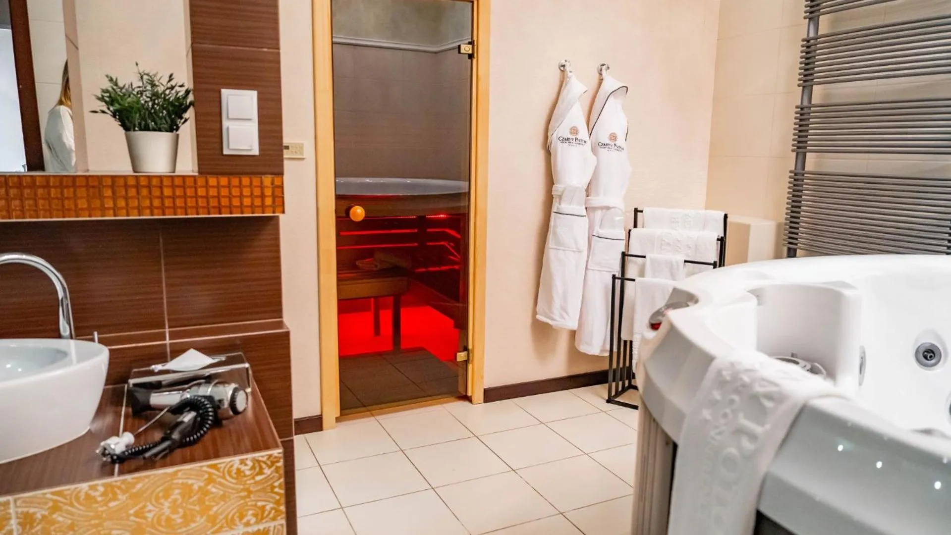 Bathroom in Hotel Czarny Potok Resort SPA & Conference