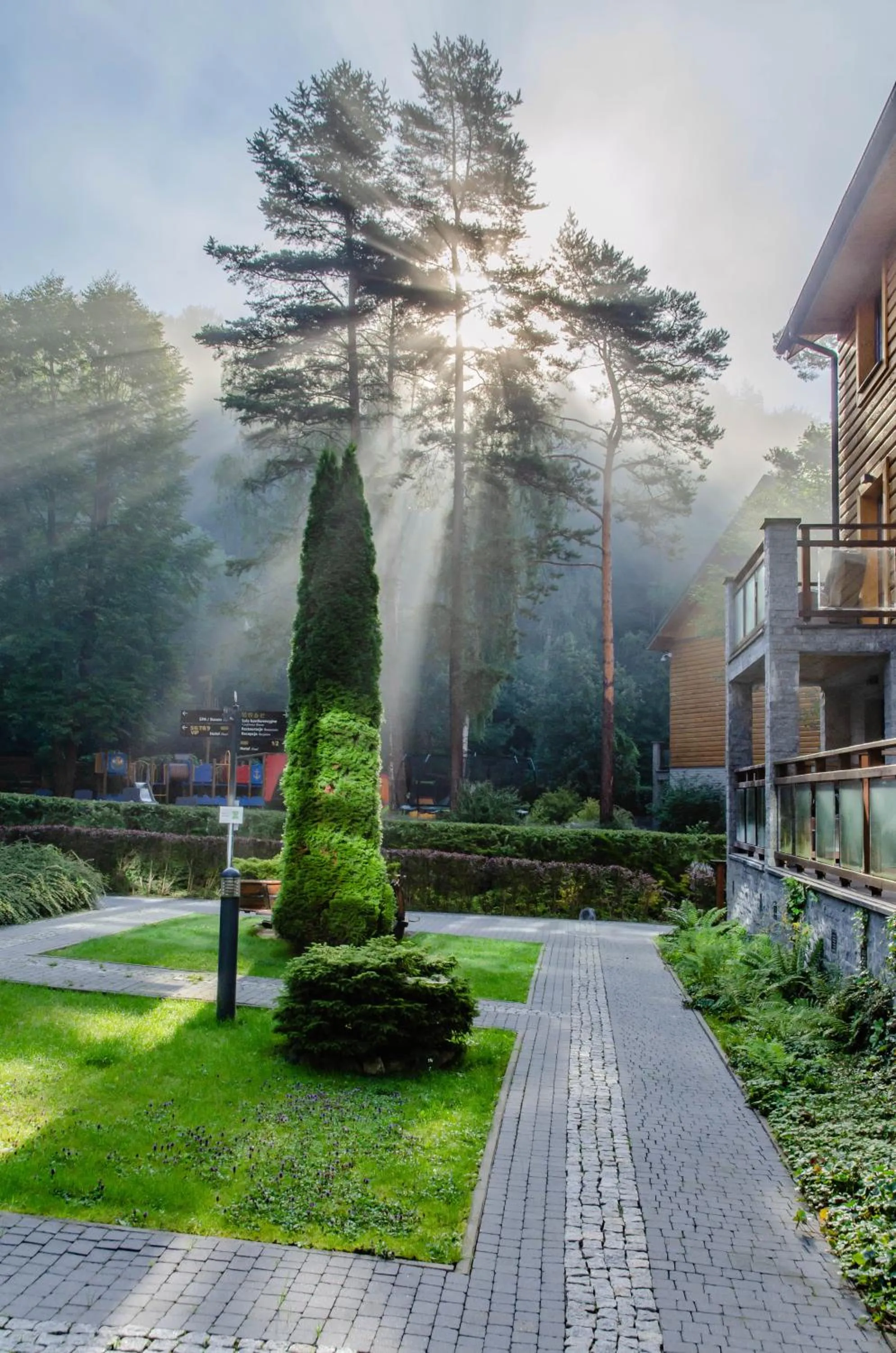 Property building in Hotel Czarny Potok Resort SPA & Conference