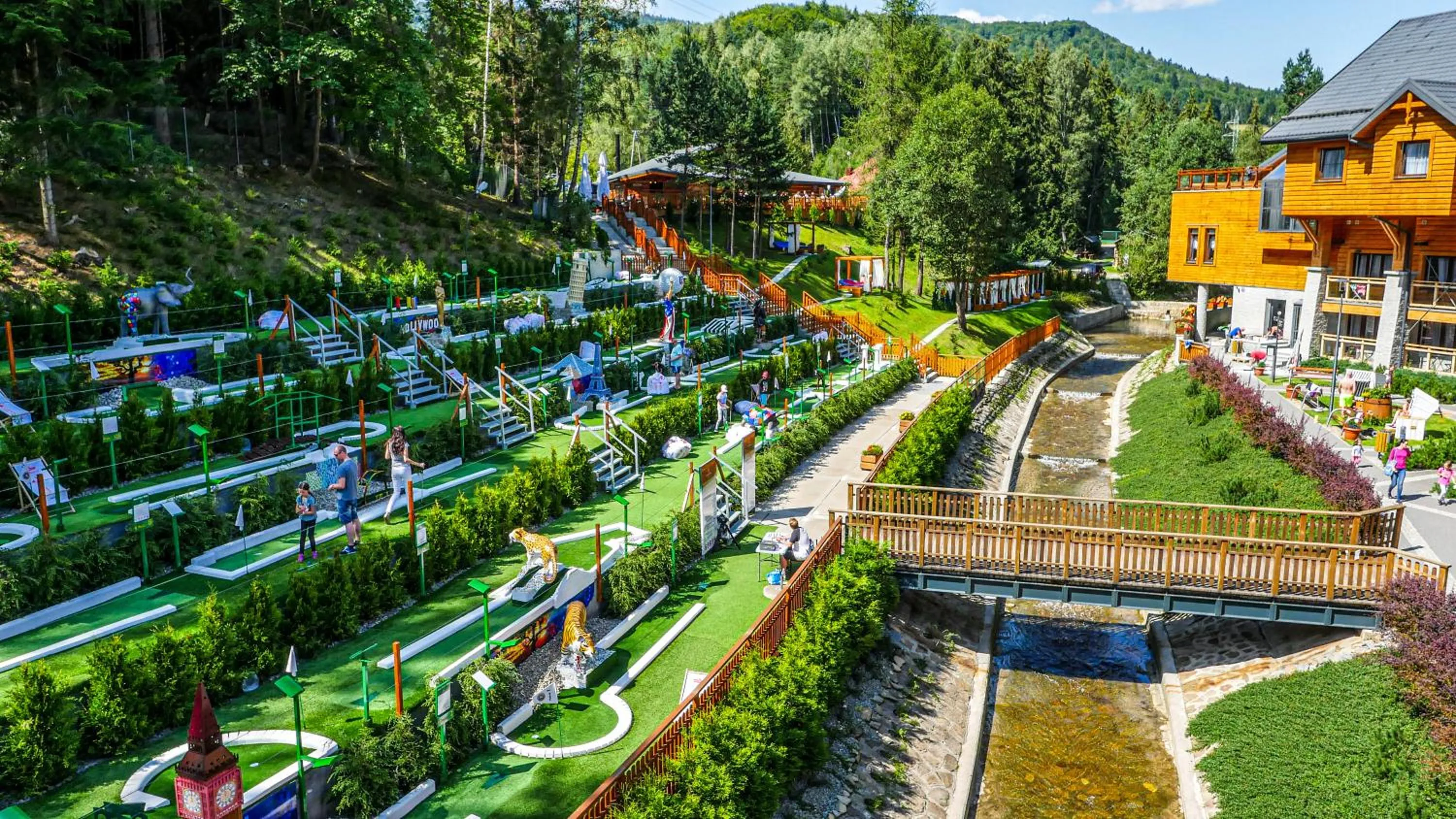 Spring in Hotel Czarny Potok Resort SPA & Conference