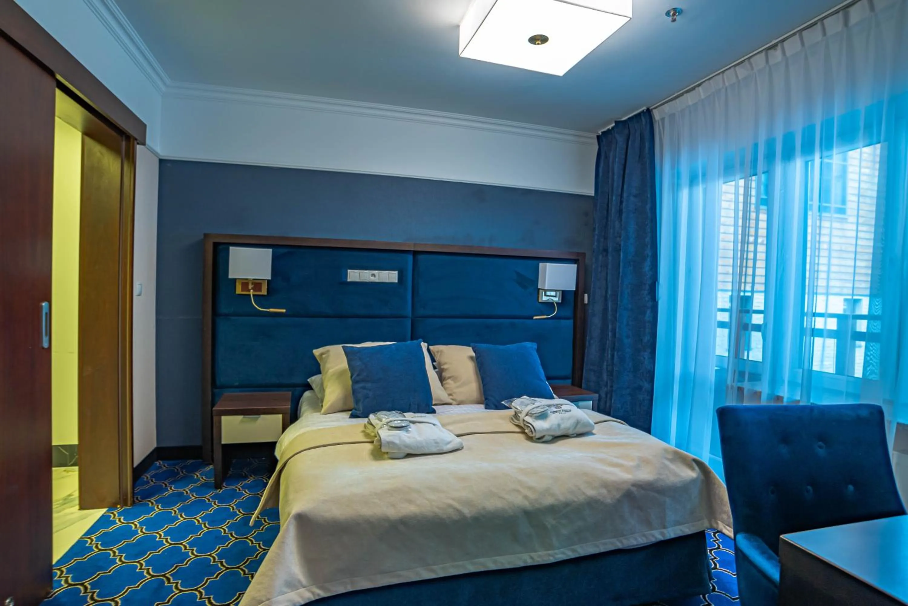 Bedroom, Bed in Hotel Czarny Potok Resort SPA & Conference