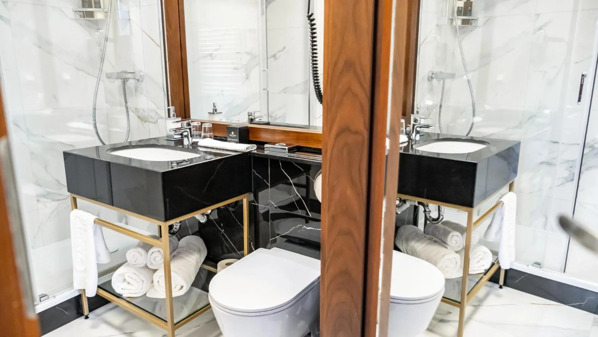 Bathroom in Hotel Czarny Potok Resort SPA & Conference